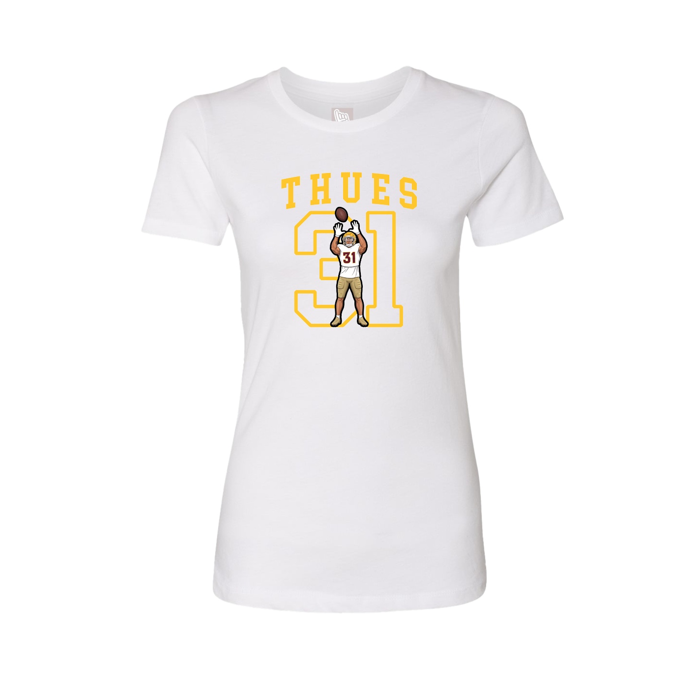 Fitted Women's Tee — Shirsey in White