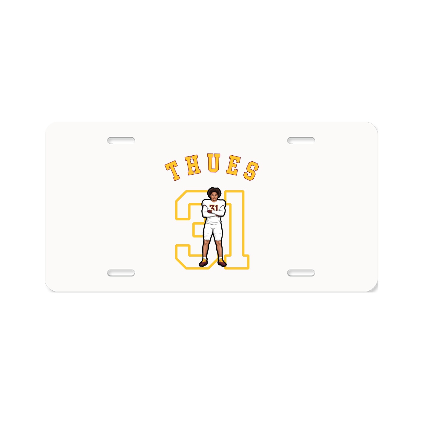 License Plate — Shirsey Arch in Classic