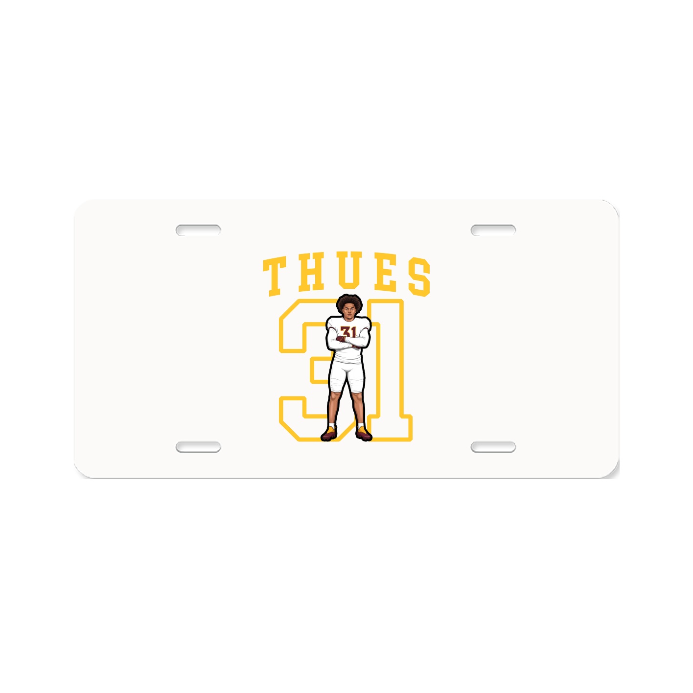 Aluminum License Plate