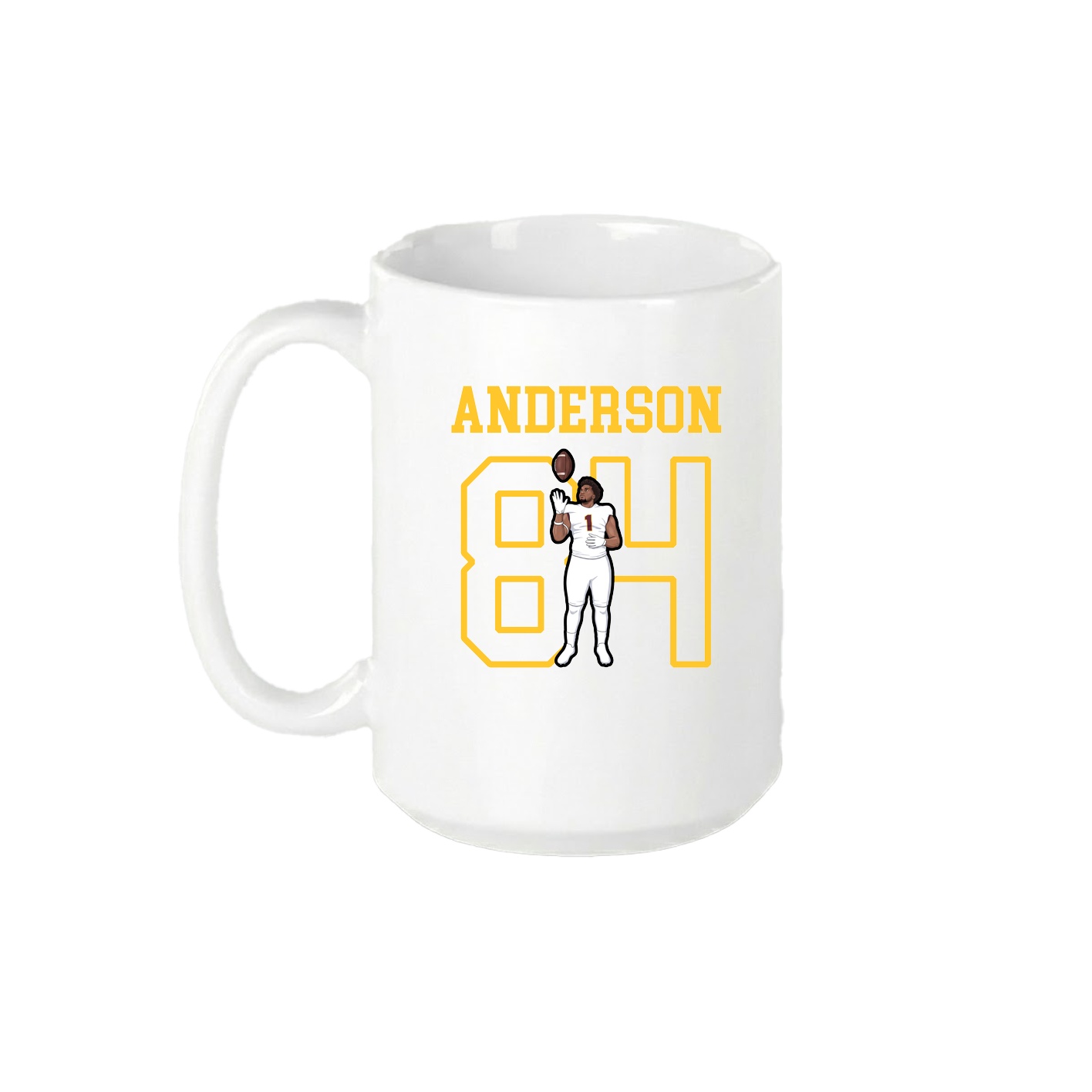 15oz Coffee Mug — Shirsey in White