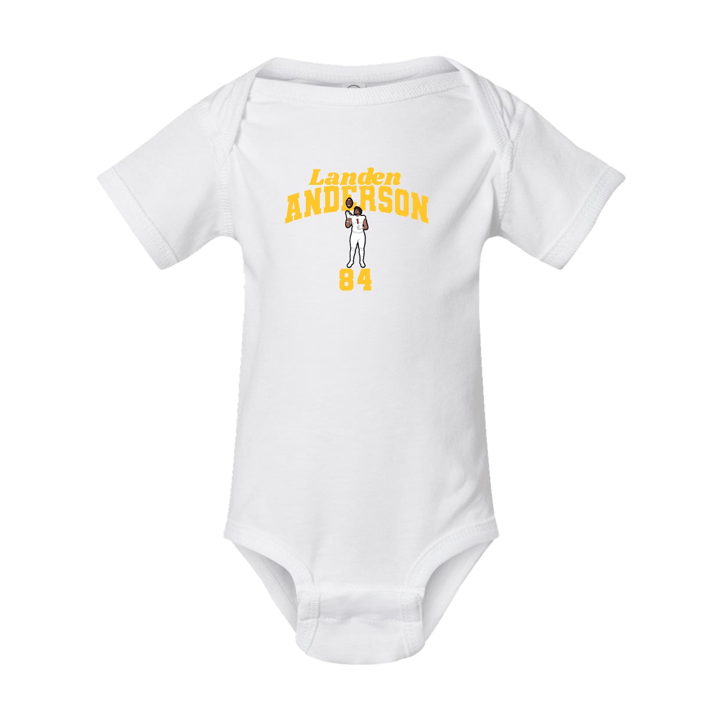 Baby Onesie — Signature Arch in White