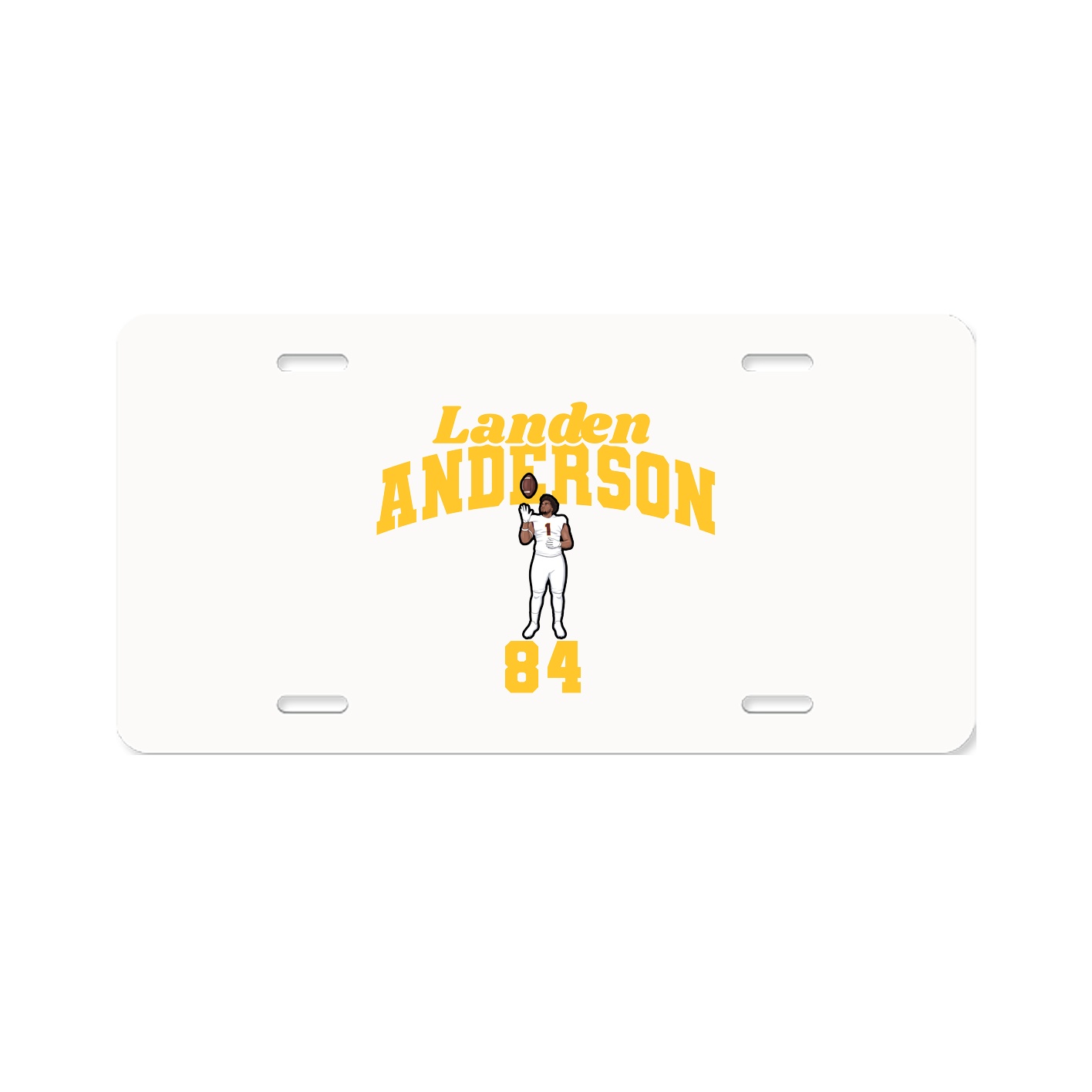 License Plate — Signature Arch in Classic