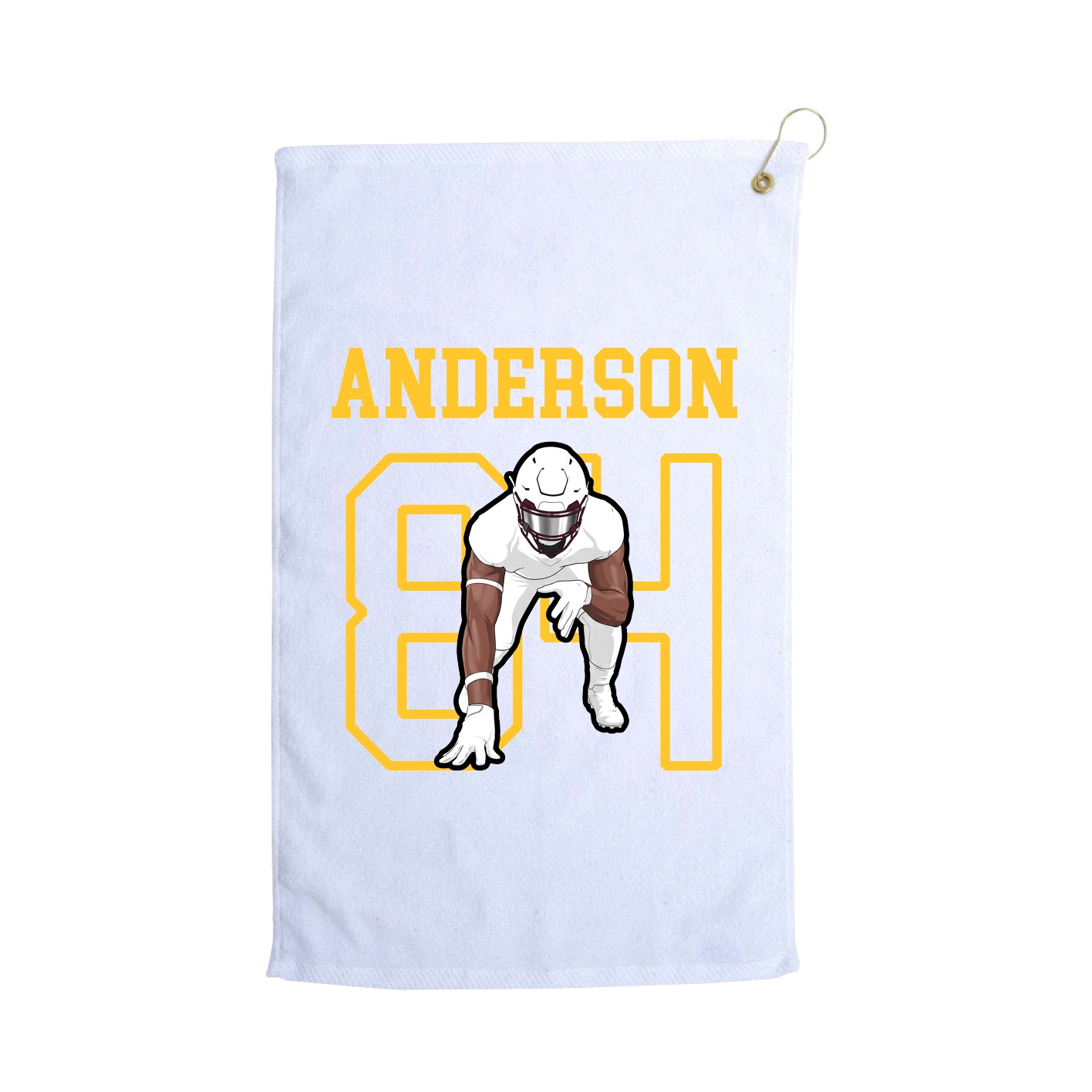 Golf Towel — Shirsey in White