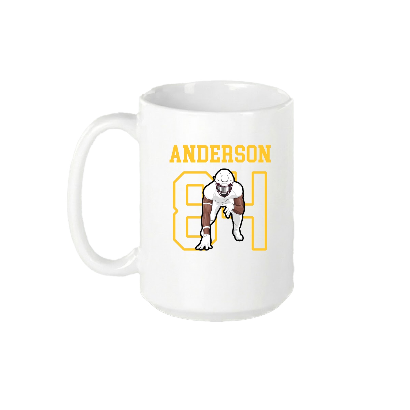15oz Coffee Mug — Shirsey in White