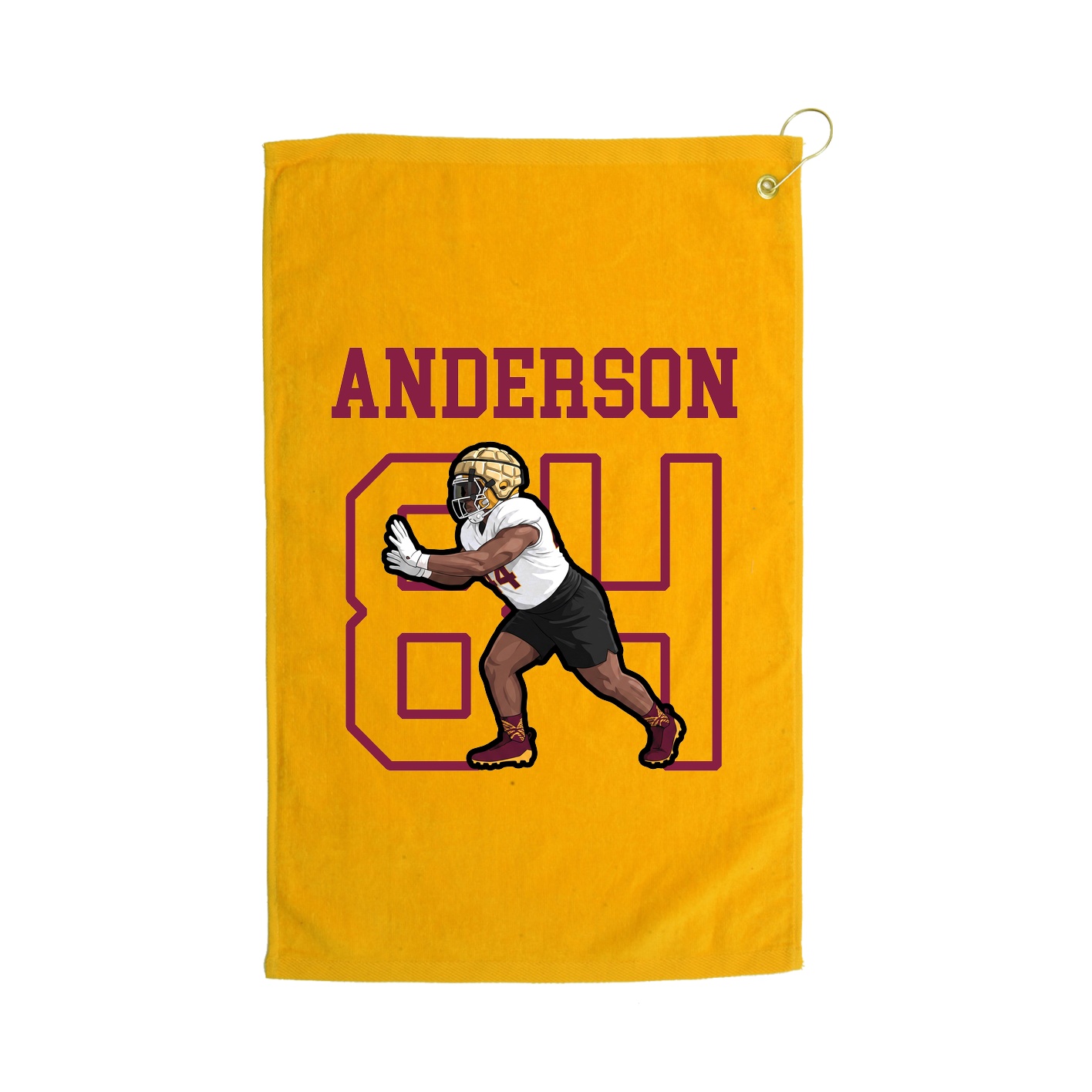 Golf Towel — Shirsey in Gold