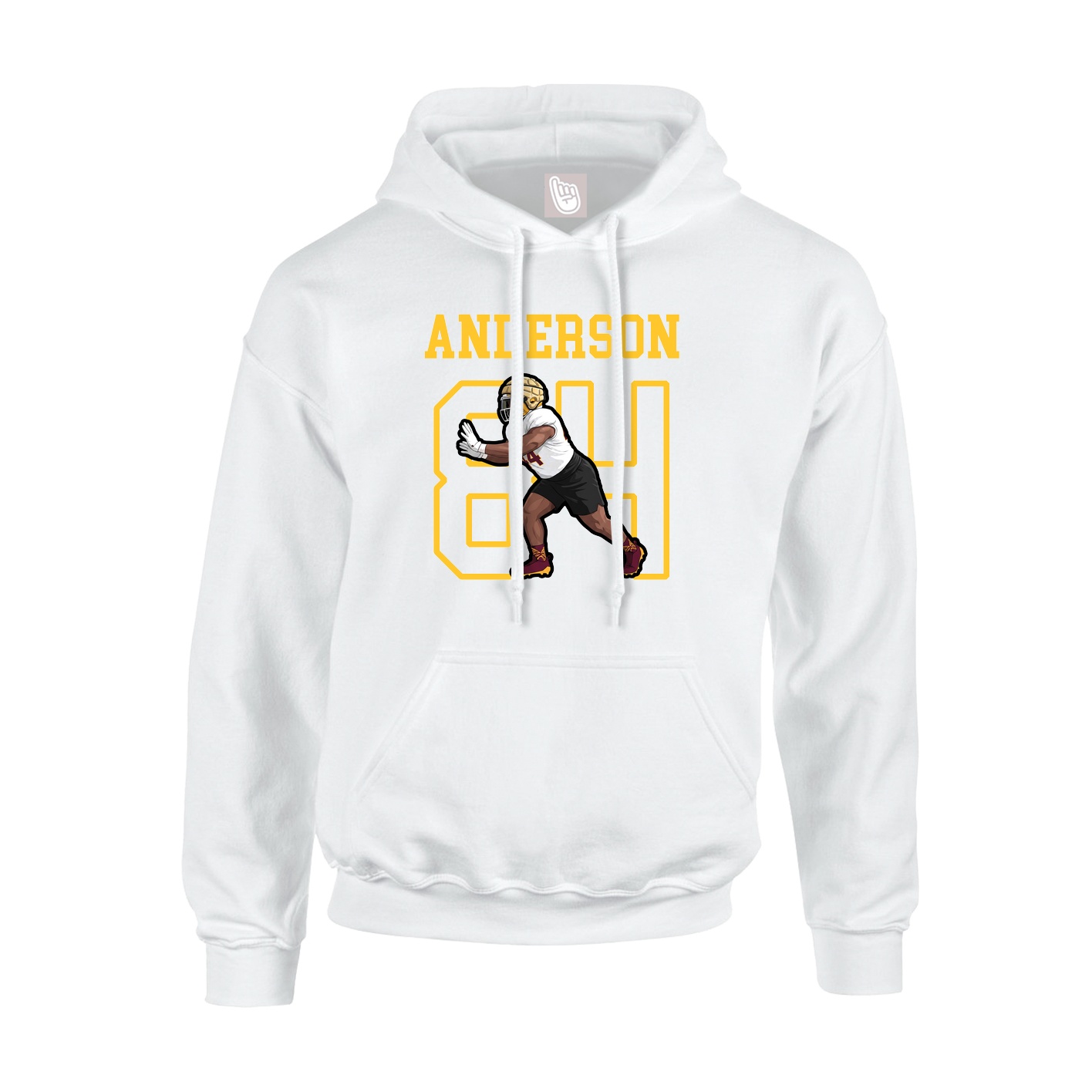 Youth Hoodie — Shirsey in White