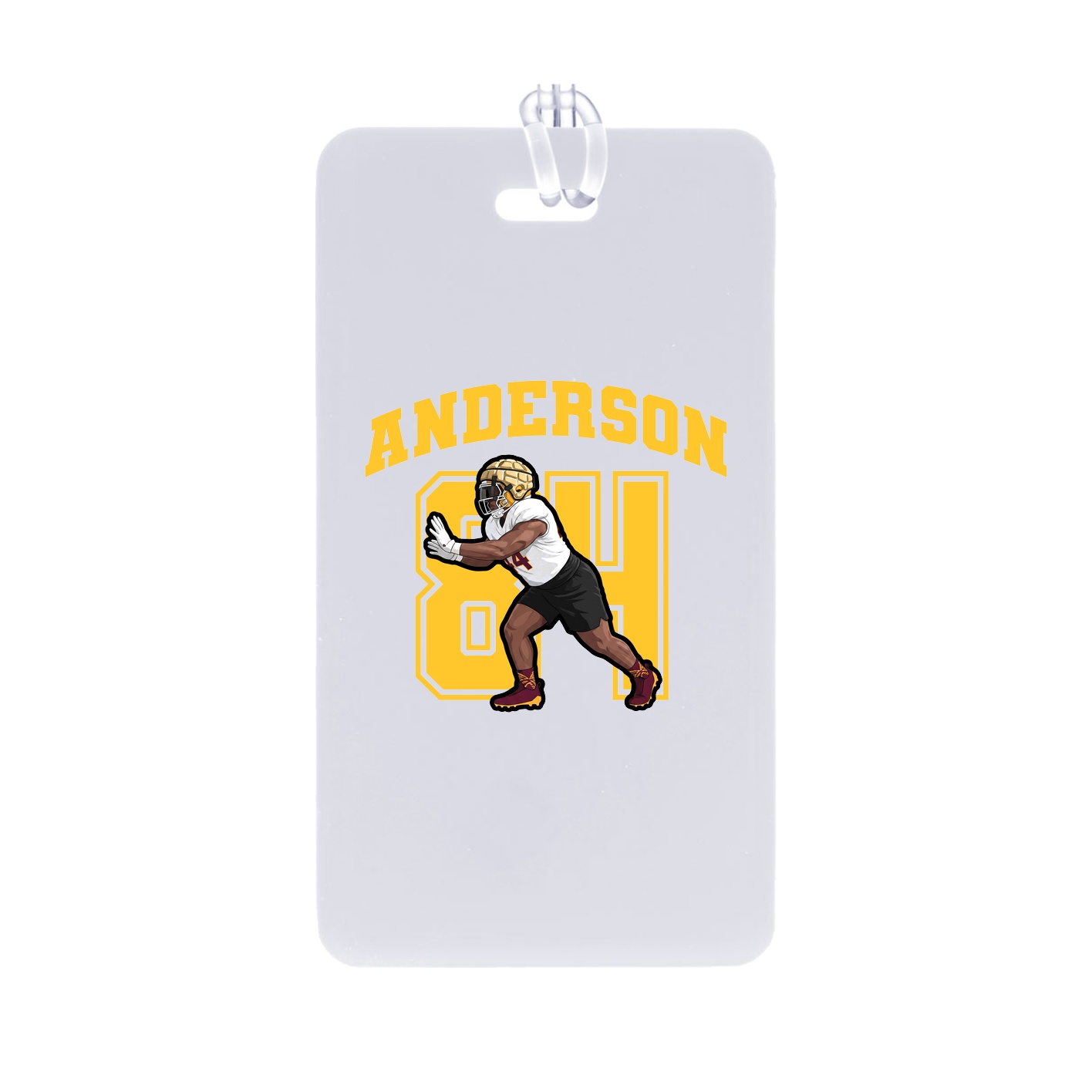 Bag Tag — Number in Classic