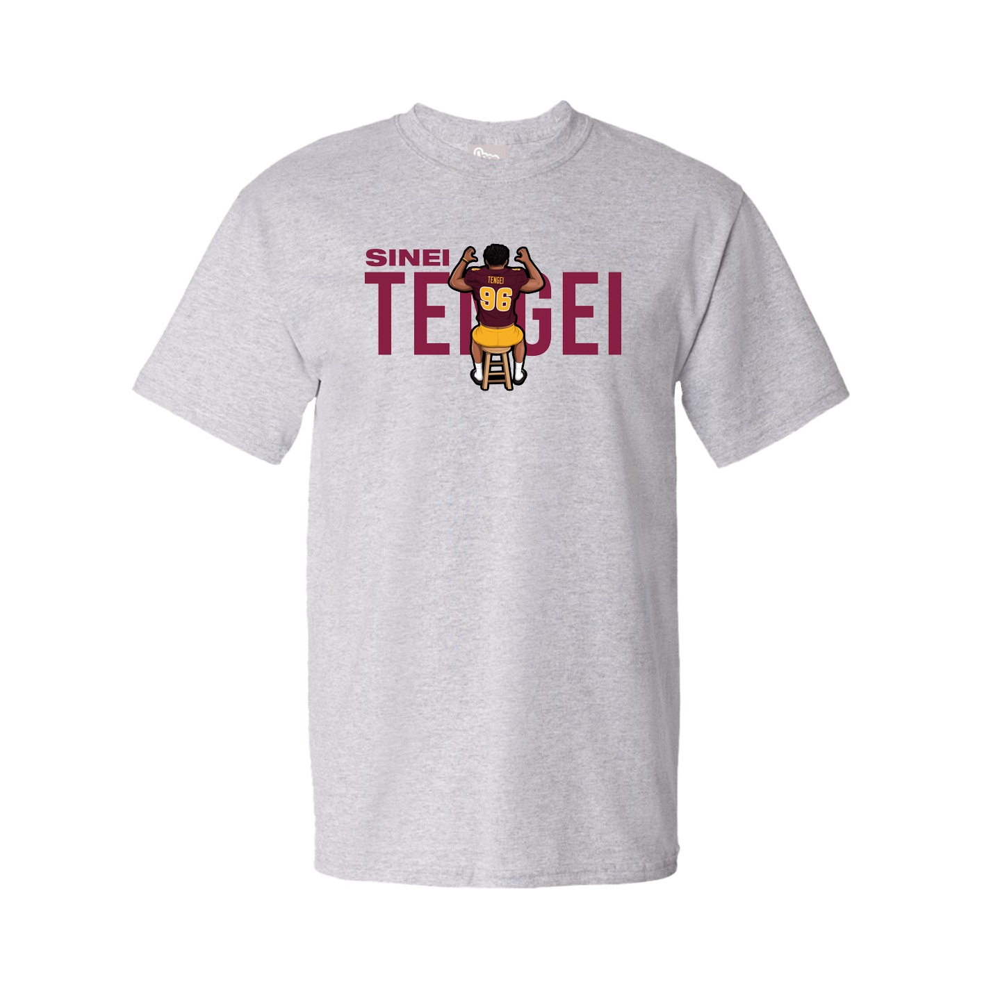 Tee — Player Name in Grey