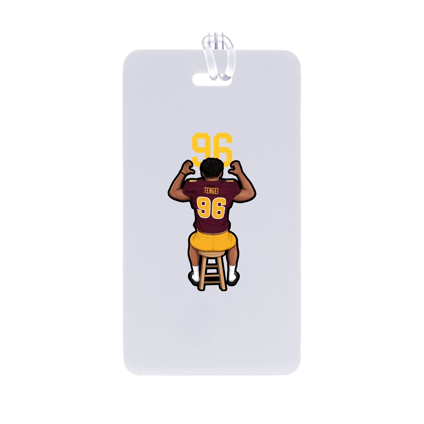 Bag Tag — Number Top in Classic