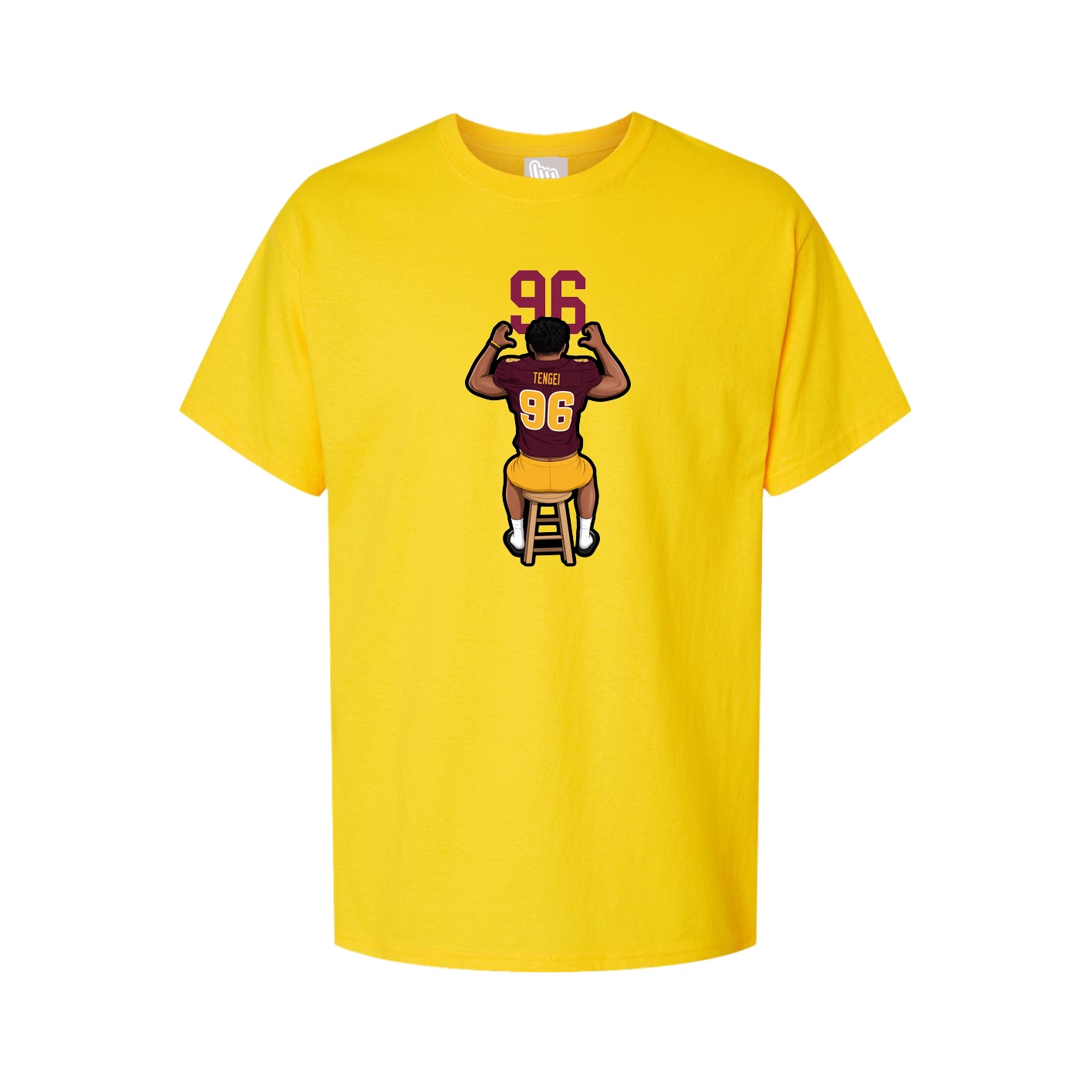 Tee — Number Top in Gold