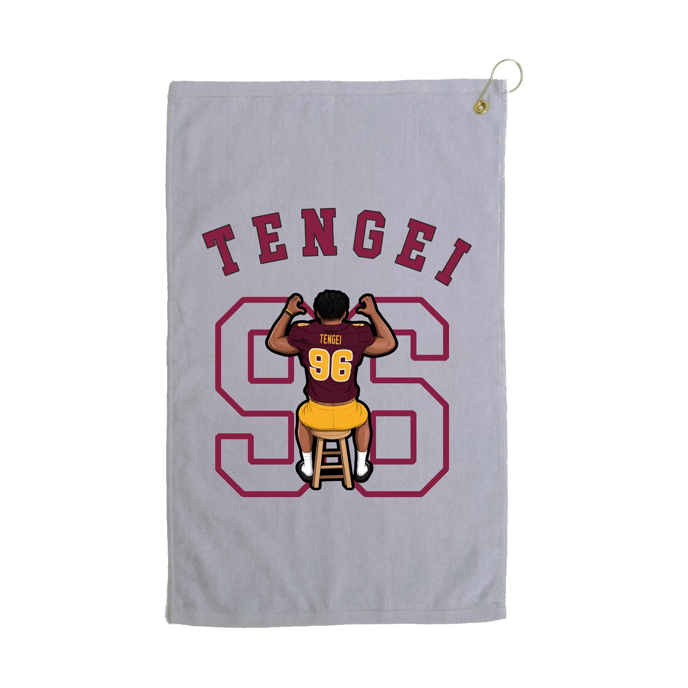 Golf Towel — Shirsey Arch in Grey