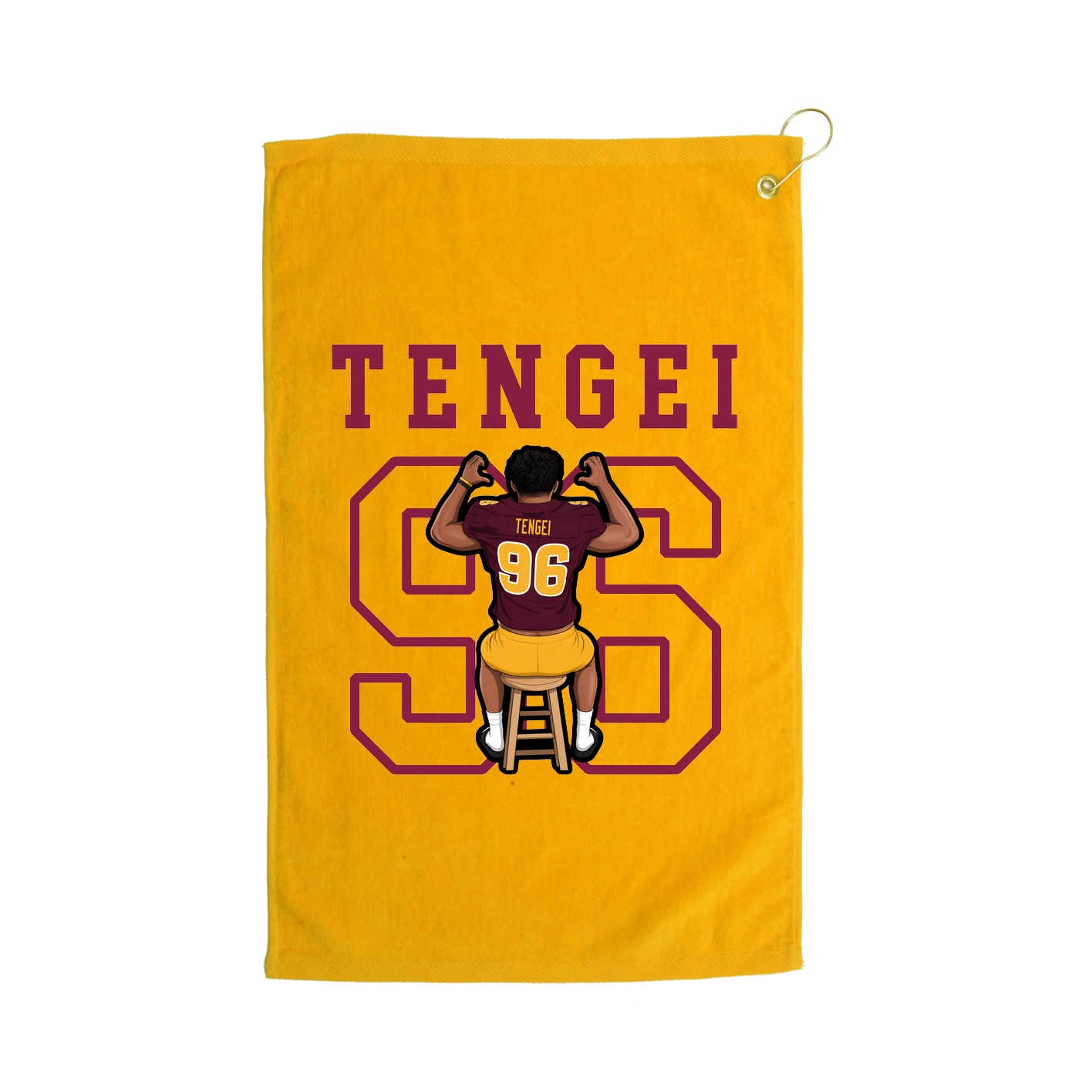 Golf Towel — Shirsey in Gold