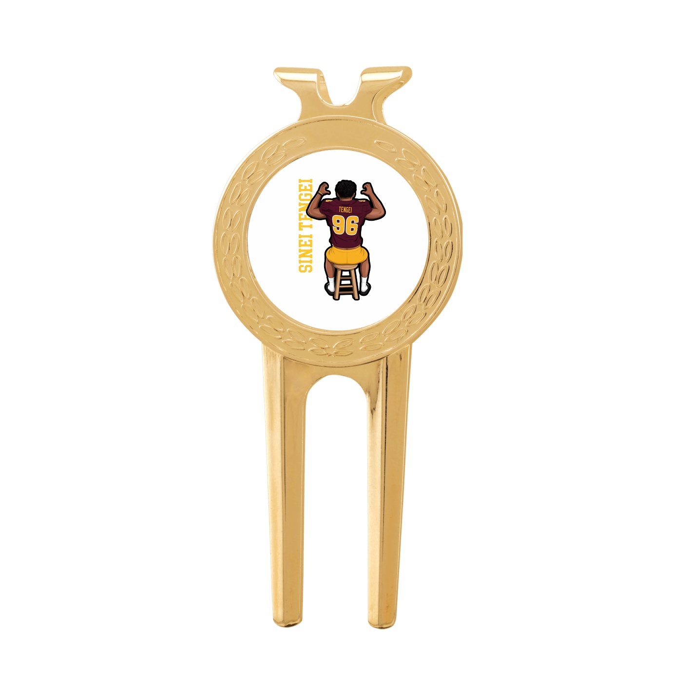 Divot Tool with Ball Marker — Name Vertical in Classic