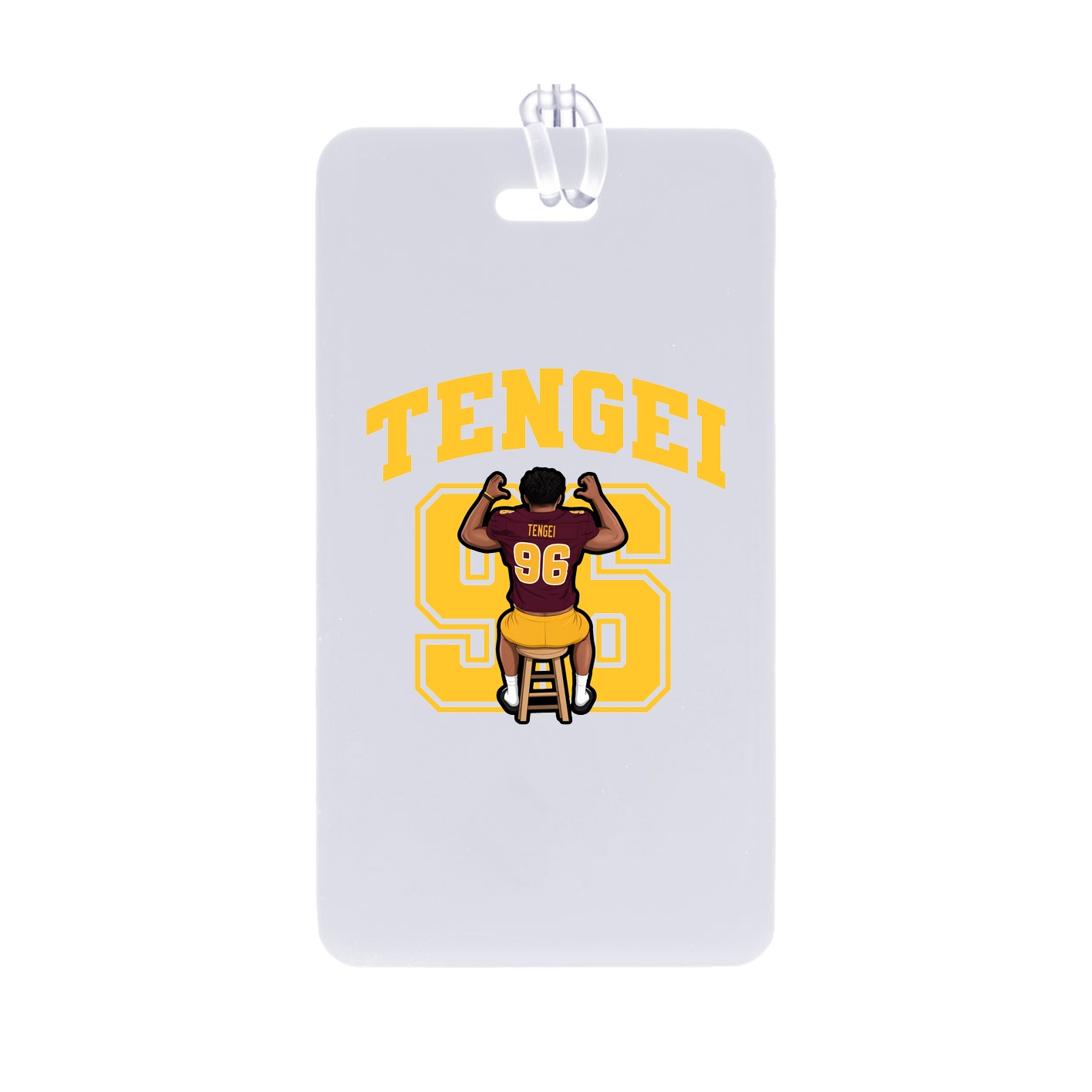 Bag Tag — Number in Classic