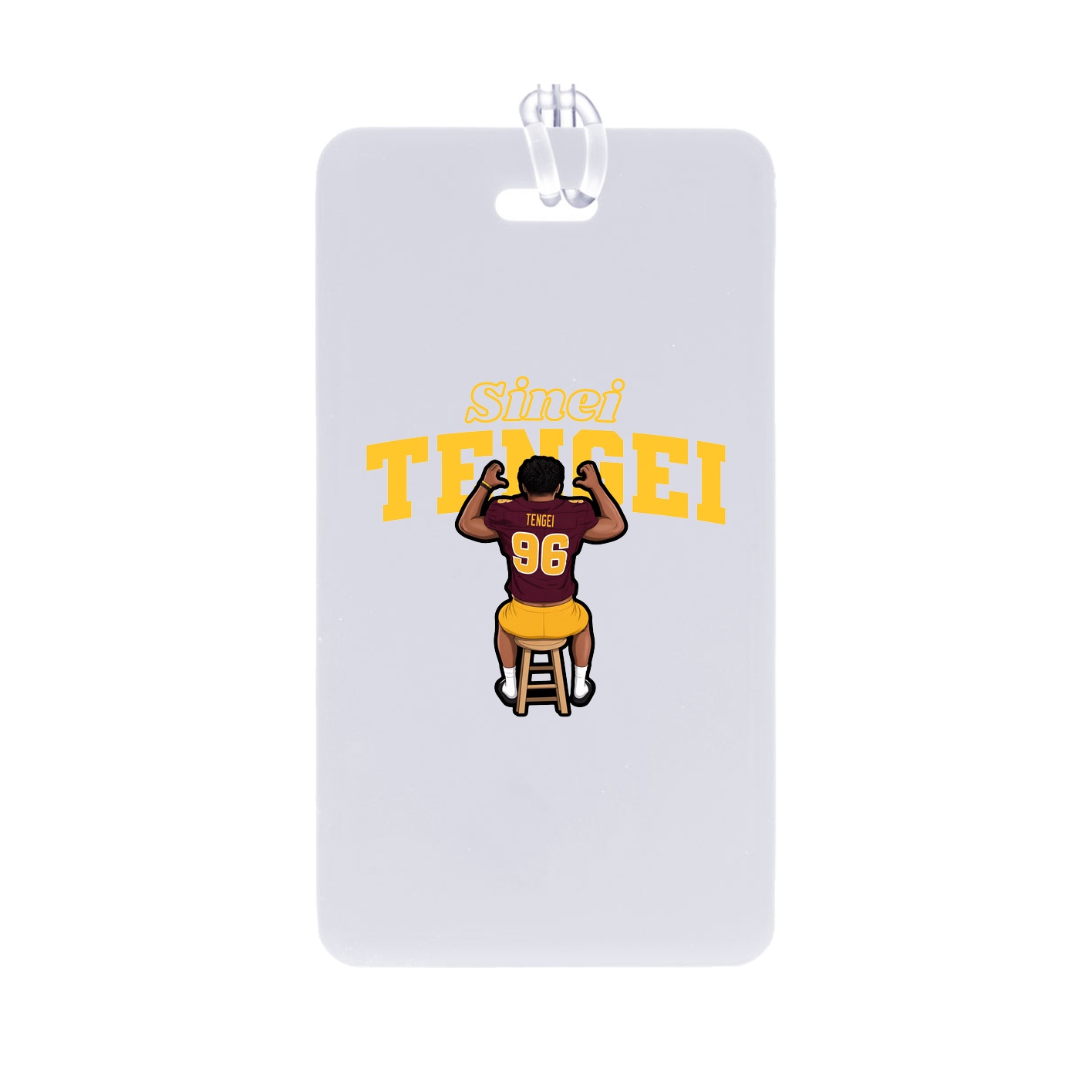 Bag Tag — Name Arch in Classic