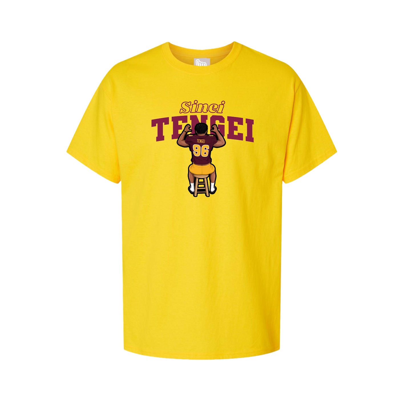 Tee — Name Arch in Gold
