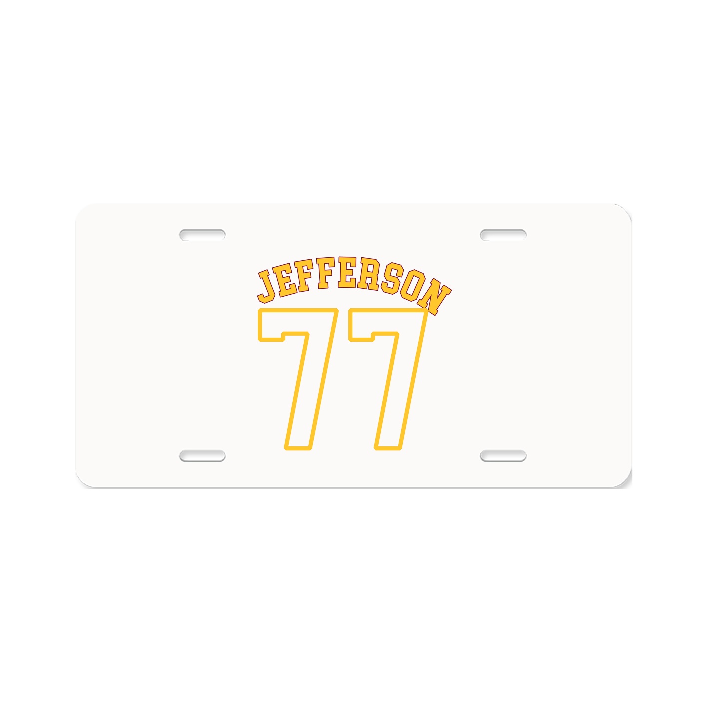 License Plate — Shirsey Arch in Classic