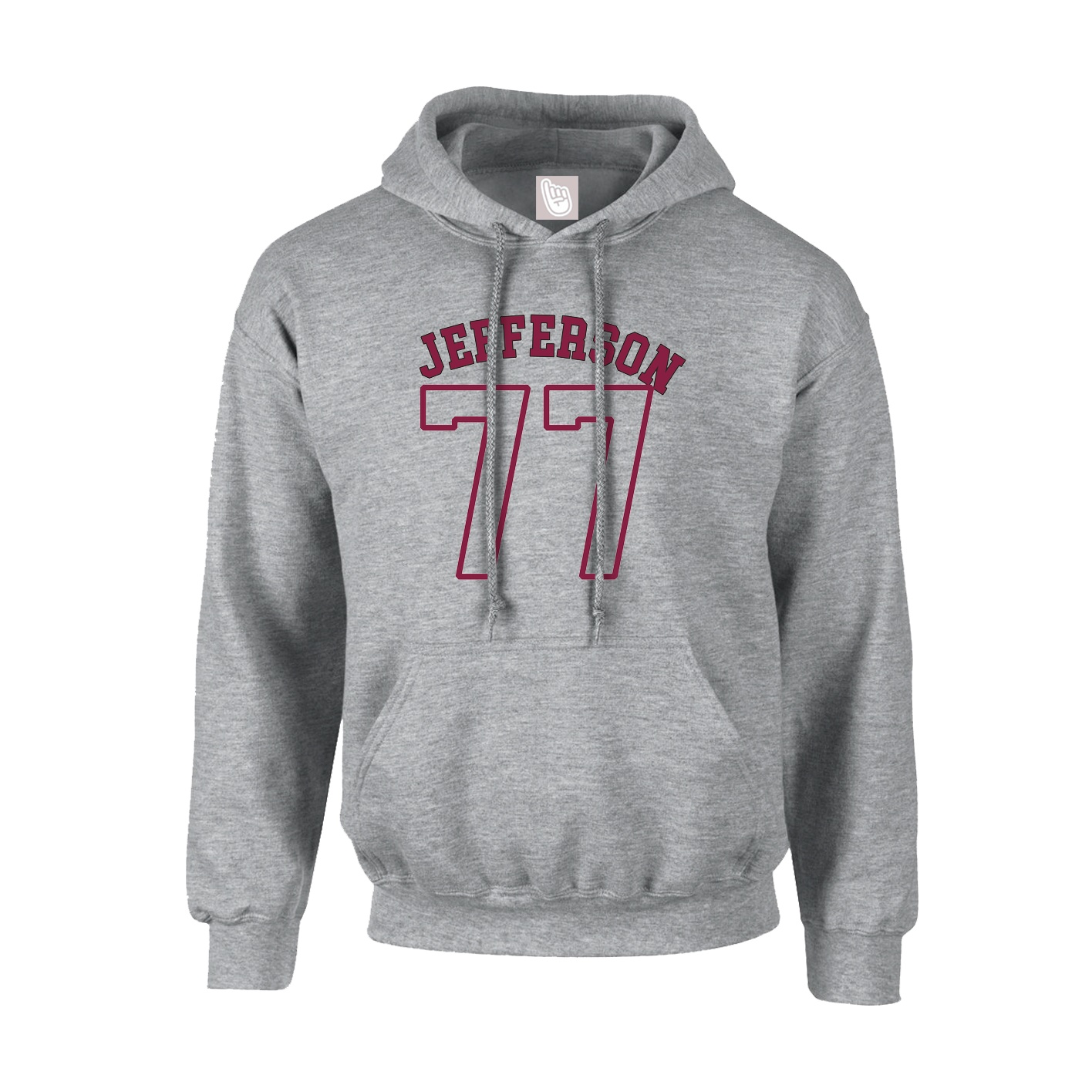 Hoodie — Shirsey Arch in Grey