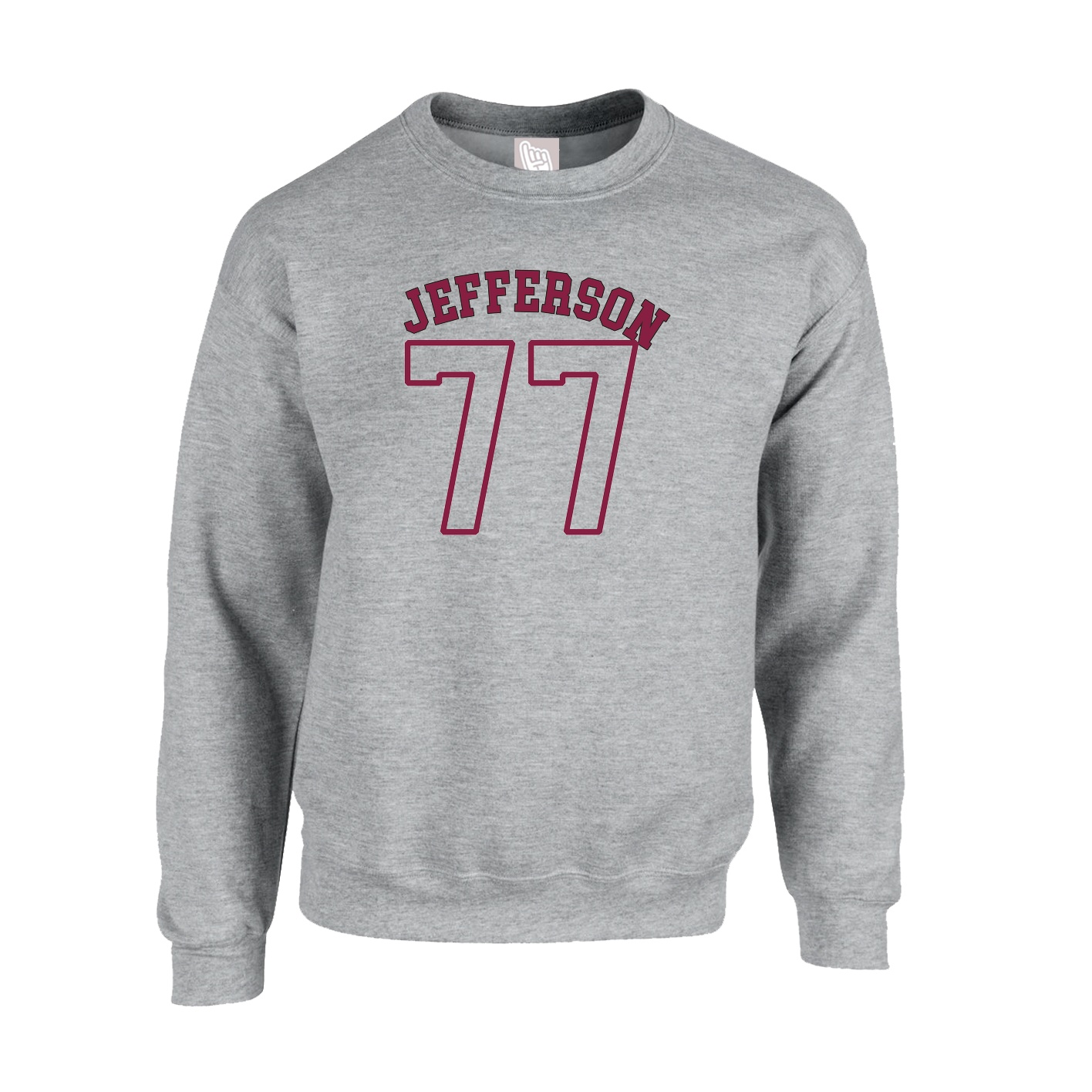 Fleece Crew — Shirsey Arch in Grey