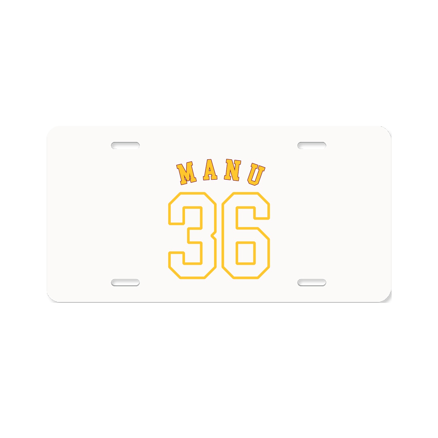 License Plate — Shirsey Arch in Classic