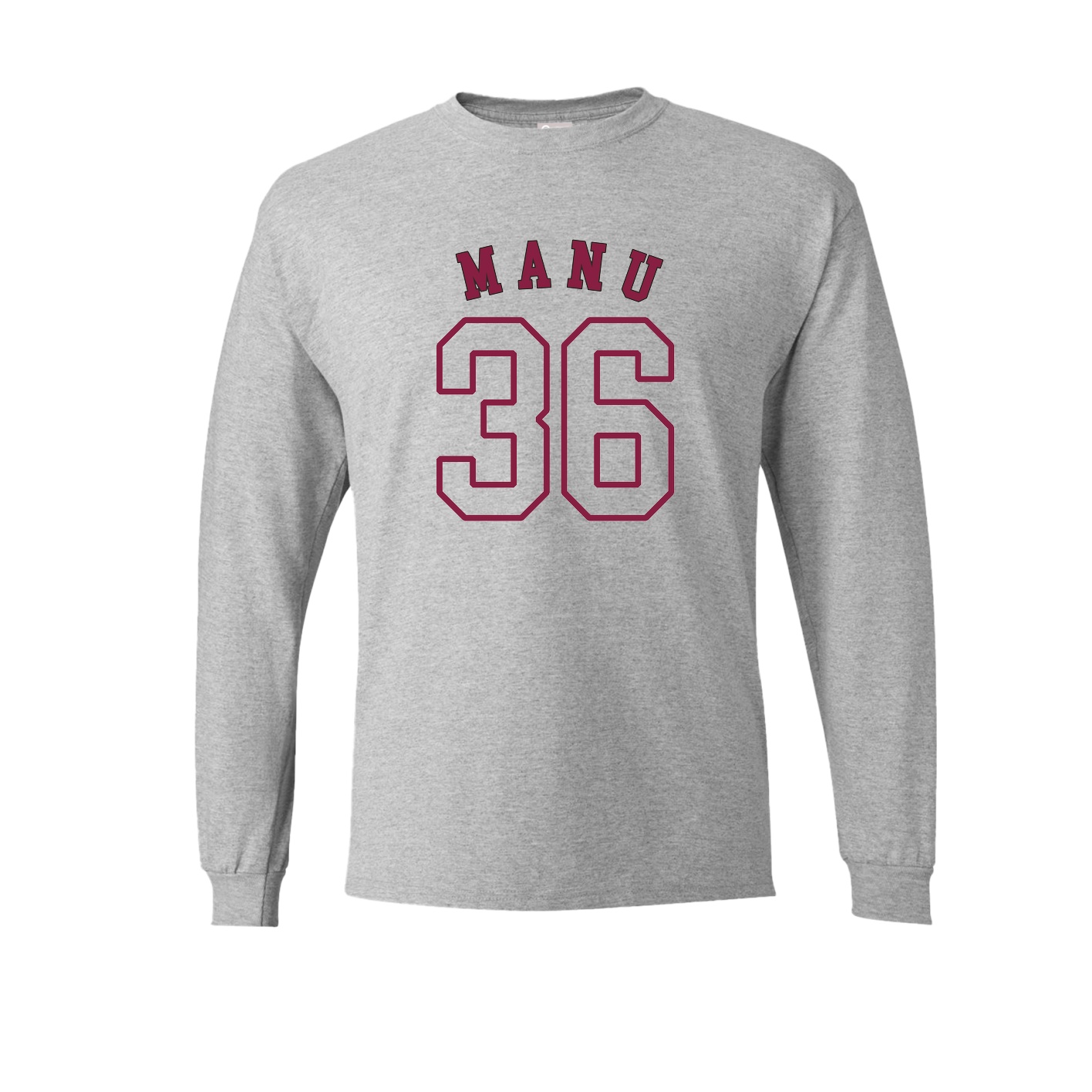 Long Sleeve Tee — Shirsey Arch in Grey