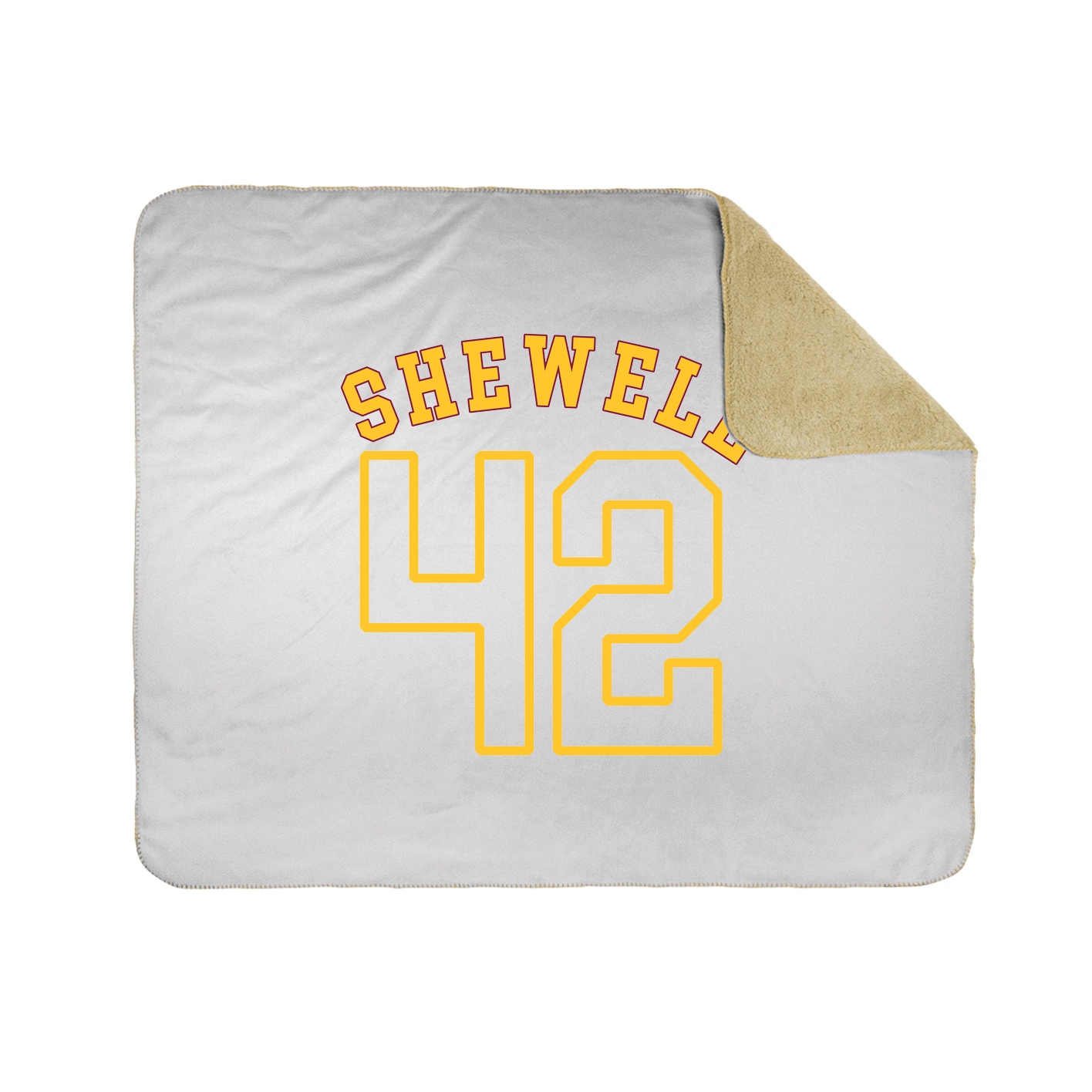 Throw Blanket — Shirsey Arch in White