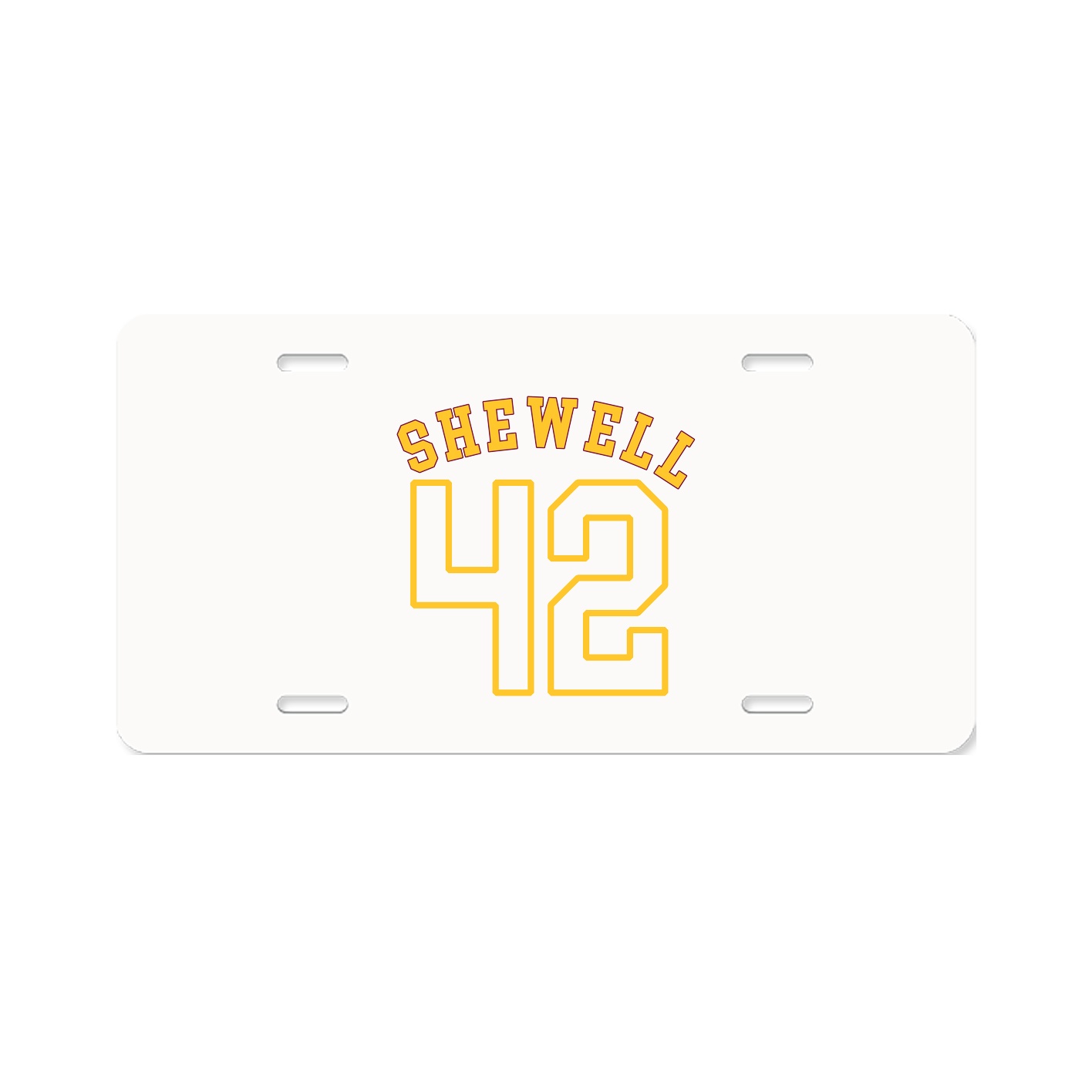 License Plate — Shirsey Arch in Classic