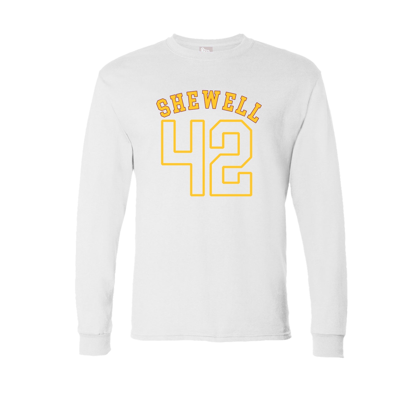 Long Sleeve Tee — Shirsey Arch in White