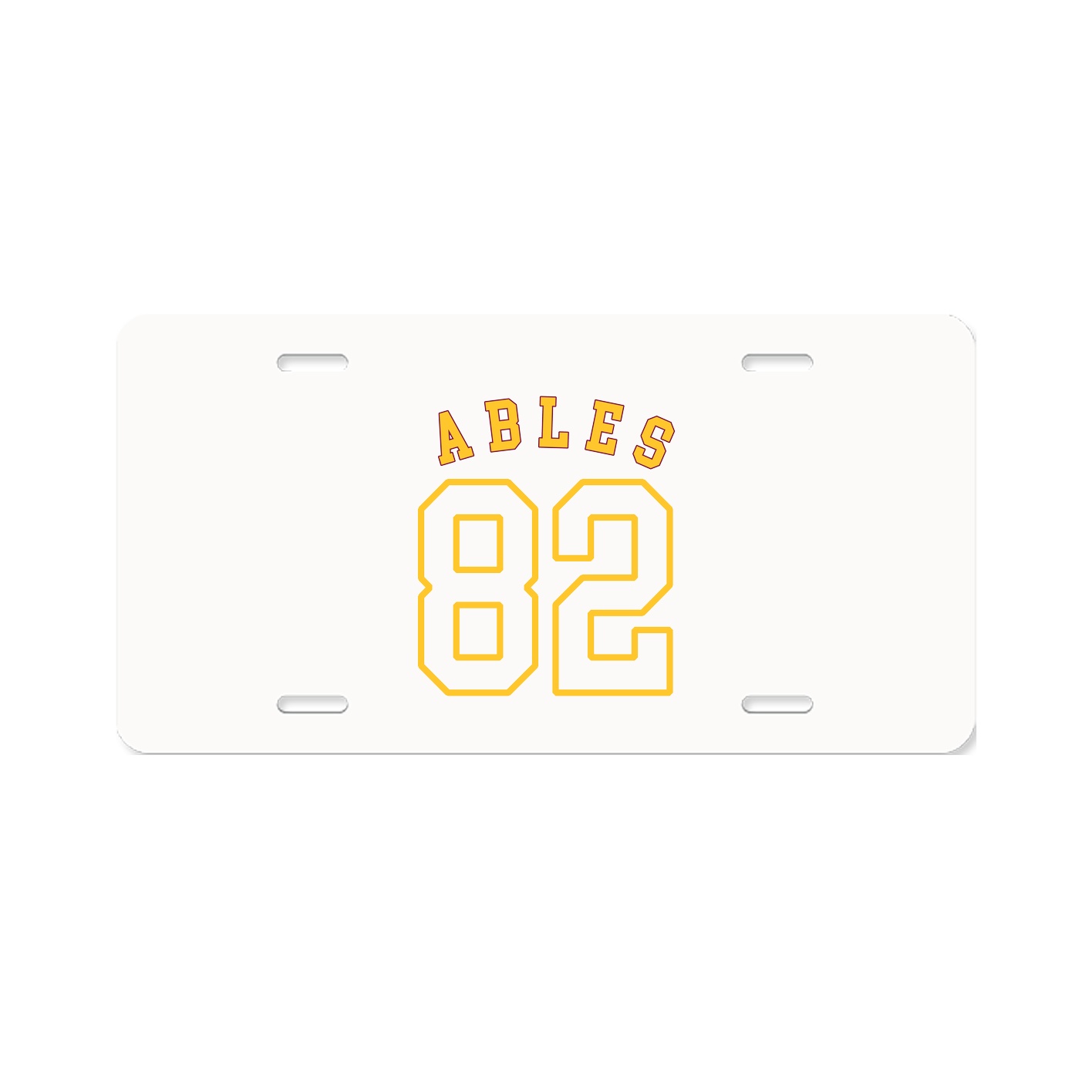 License Plate — Shirsey Arch in Classic