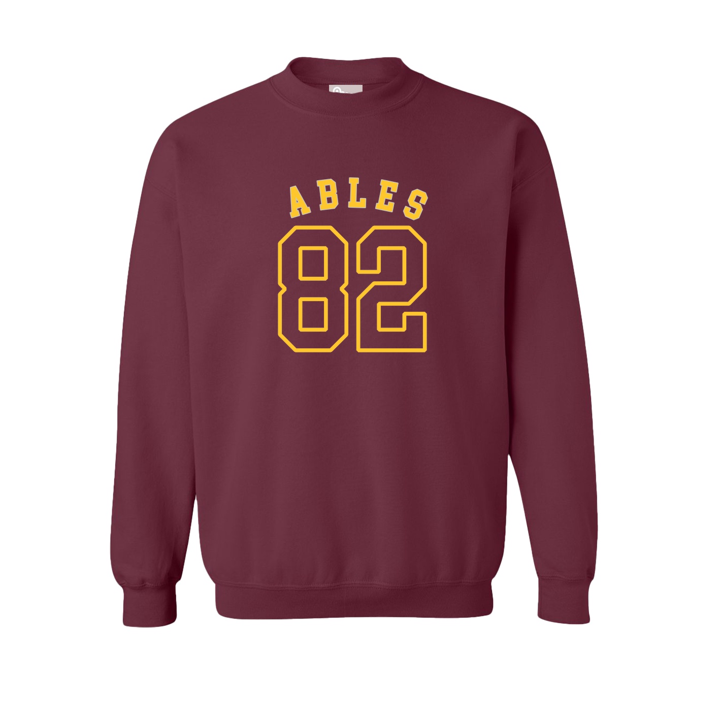 Fleece Crew — Shirsey Arch in Maroon
