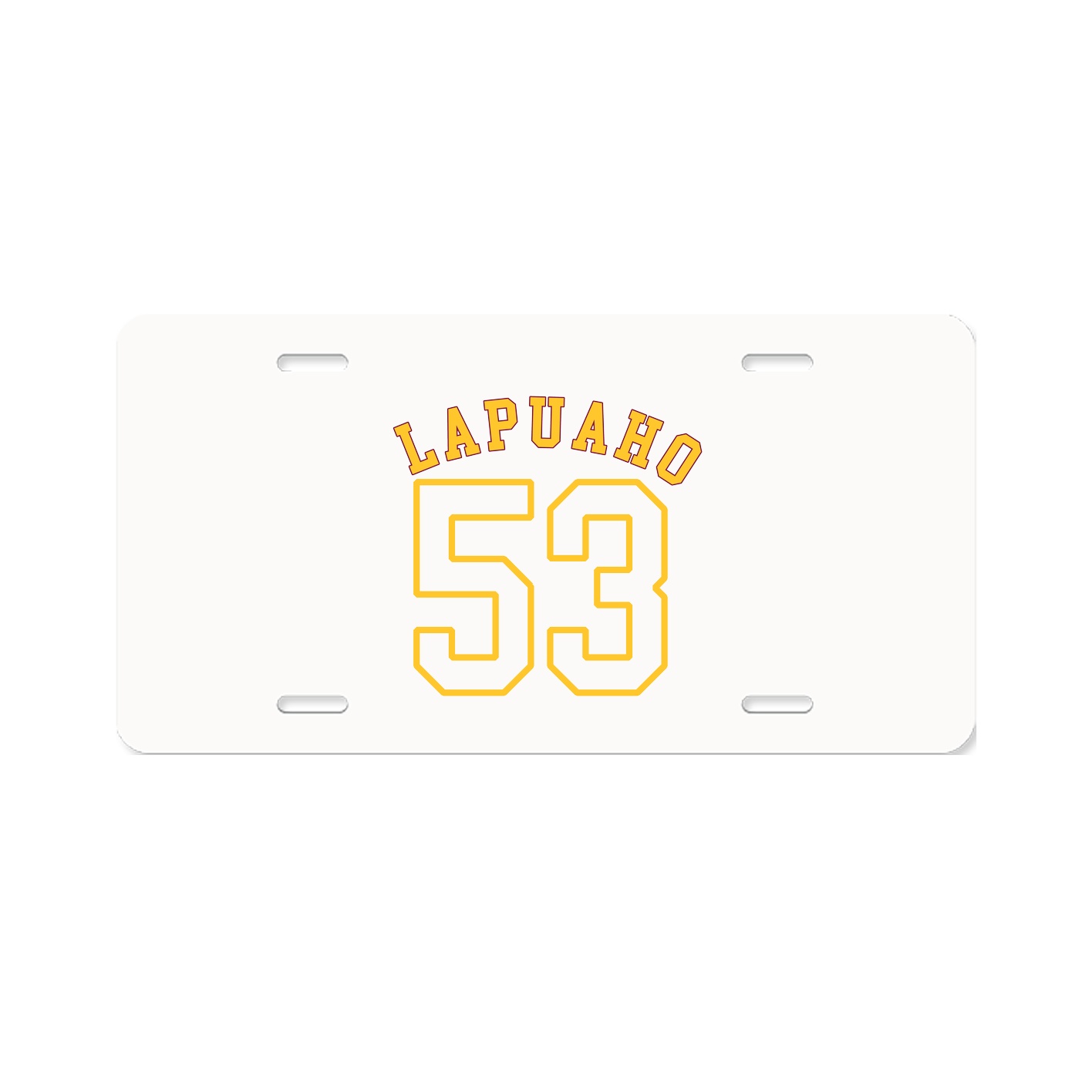 License Plate — Shirsey Arch in Classic