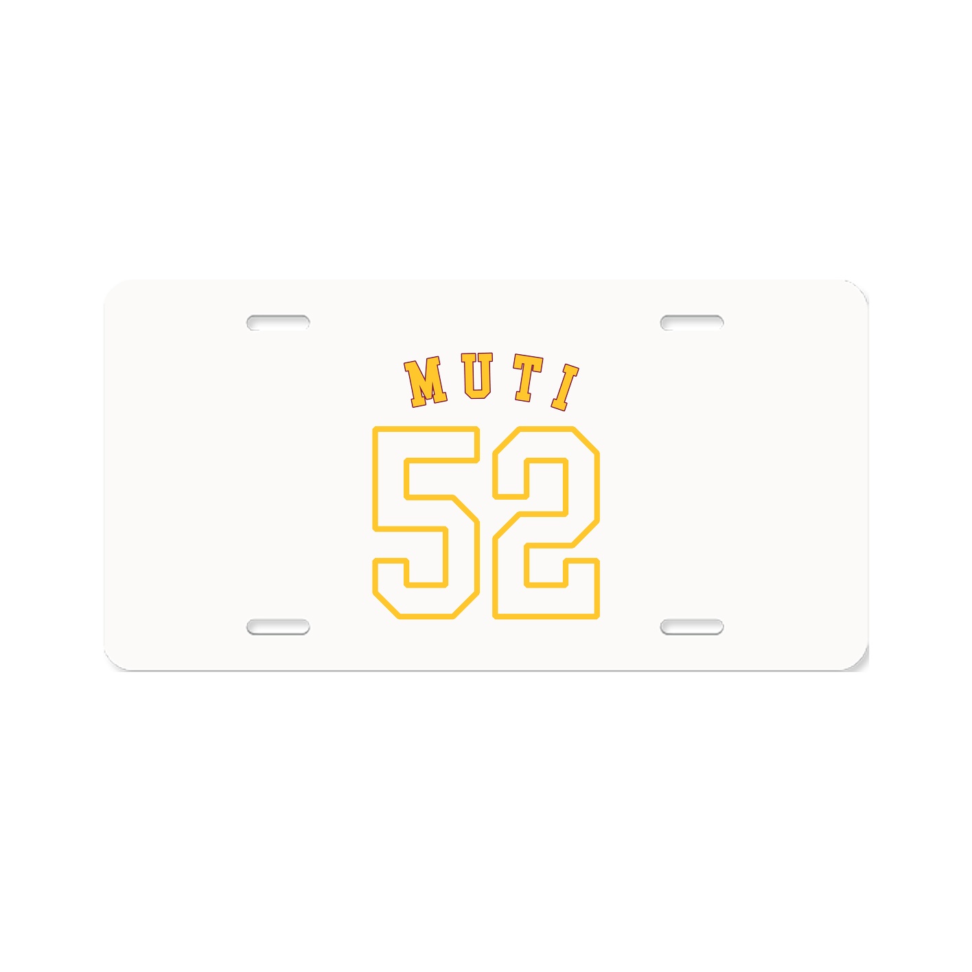 License Plate — Shirsey Arch in Classic