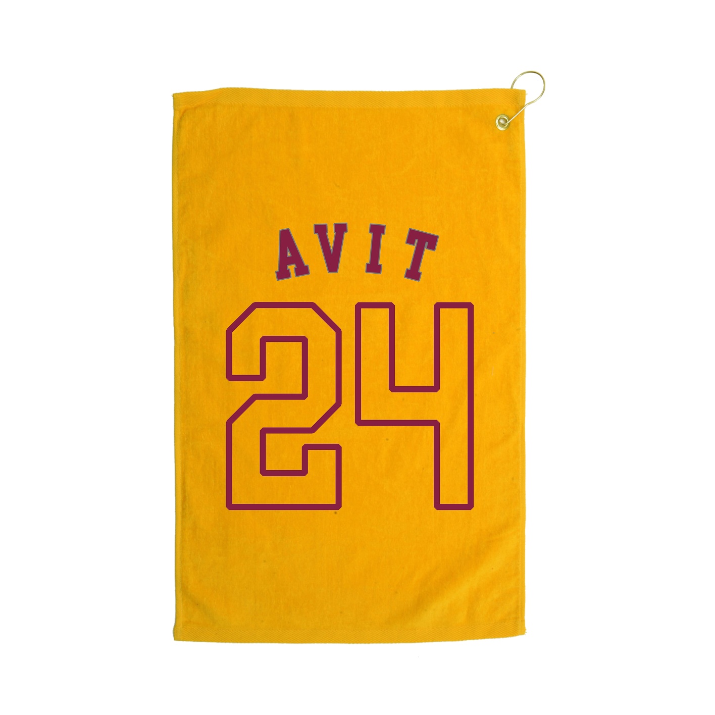 Golf Towel — Shirsey Arch in Gold