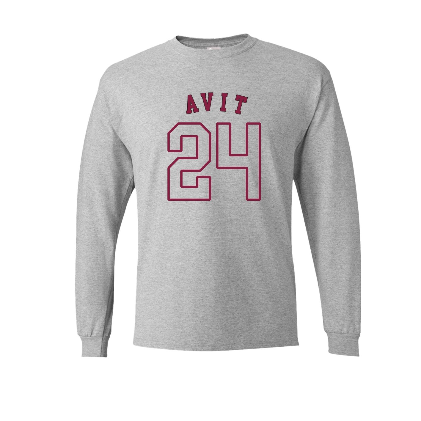 Long Sleeve Tee — Shirsey Arch in Grey