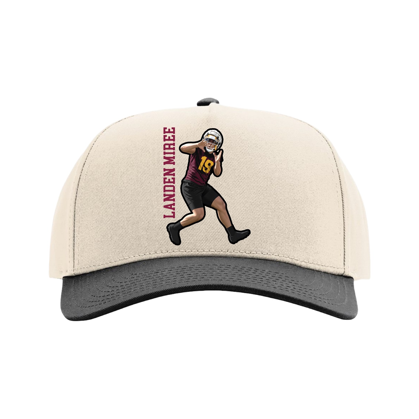 Full Fabric Five-Panel Champ Cap