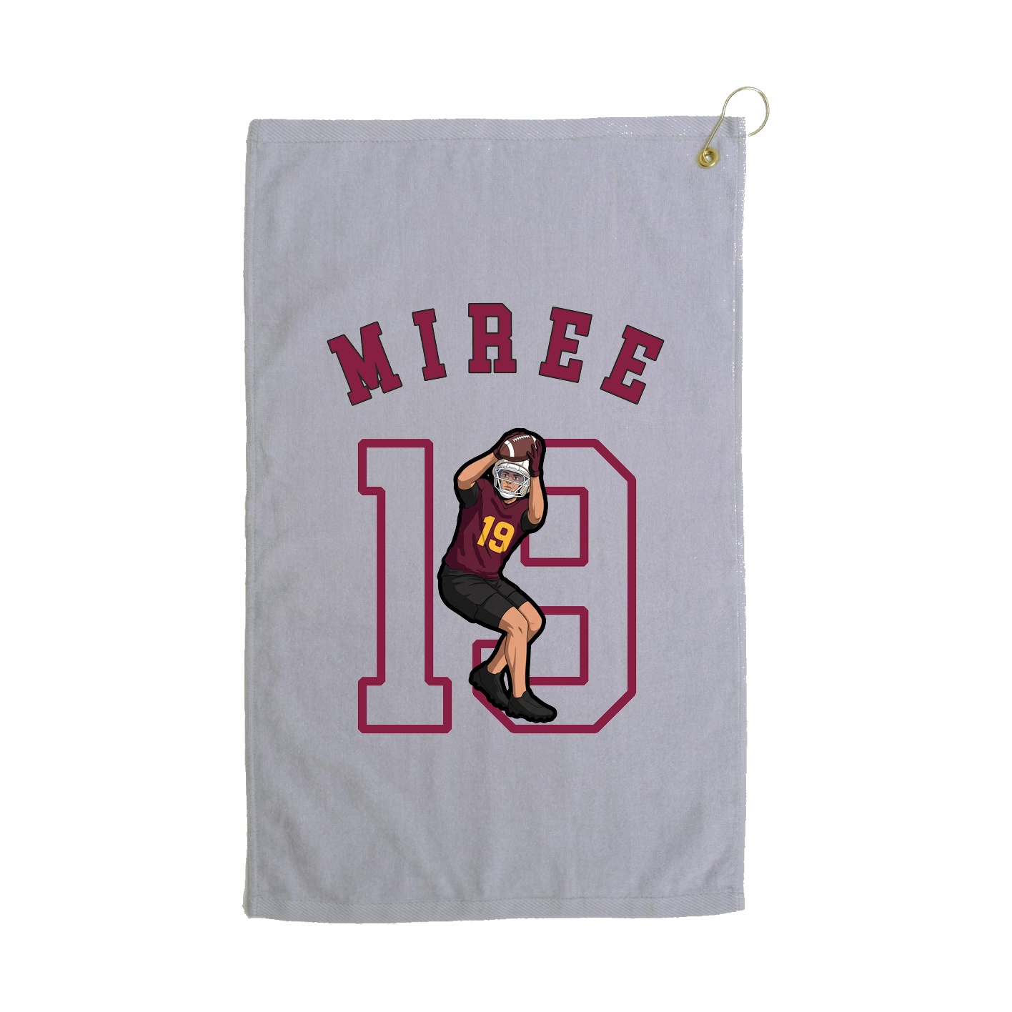 Golf Towel — Shirsey Arch in Grey