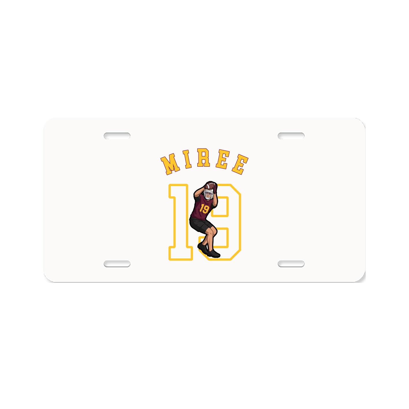 License Plate — Shirsey Arch in Classic