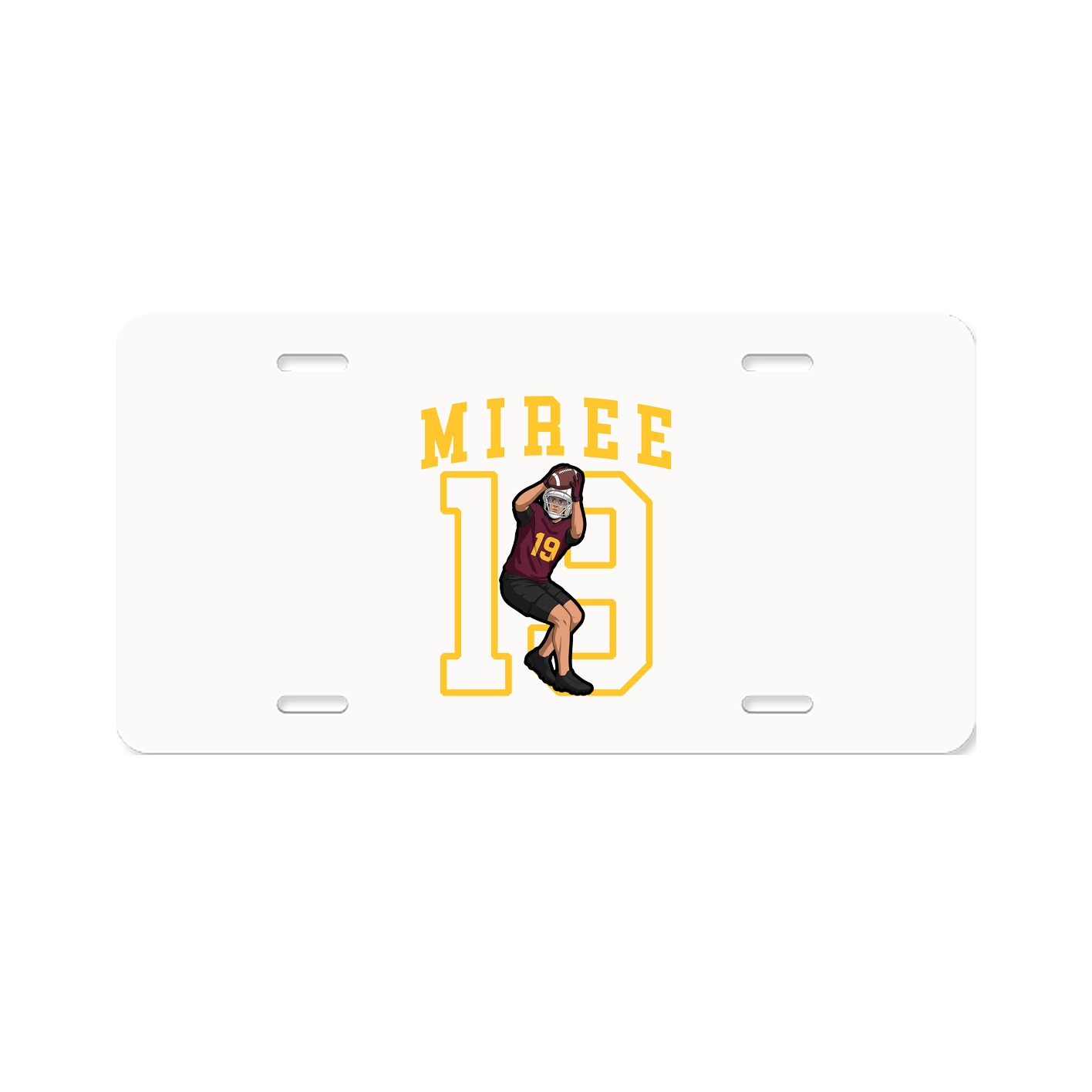 Aluminum License Plate