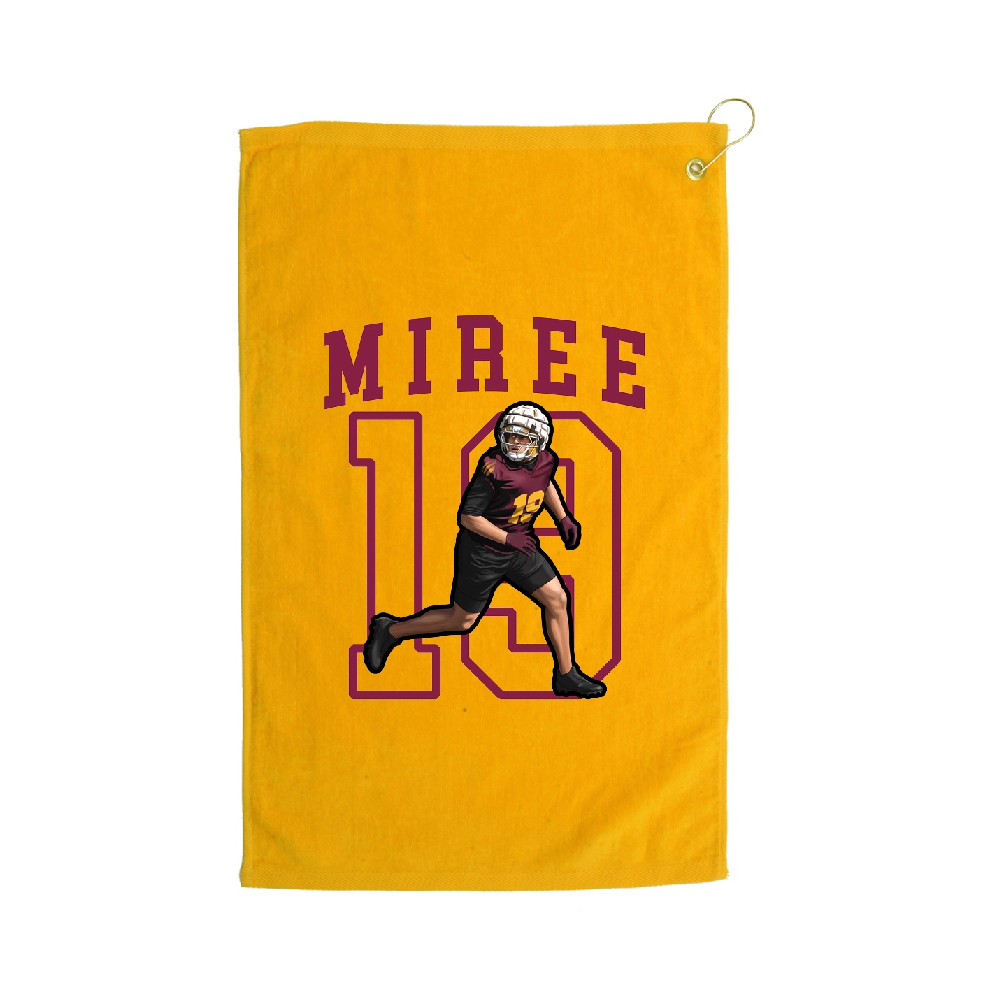 Golf Towel — Shirsey in Gold