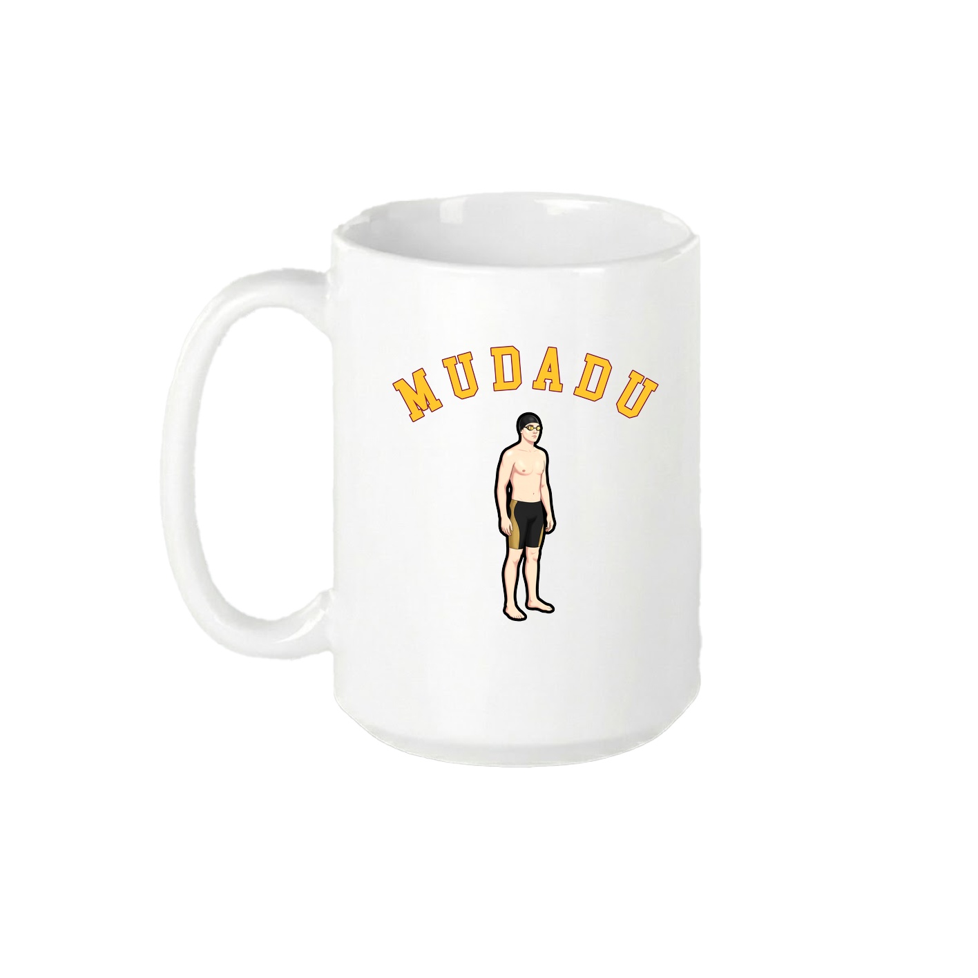 15oz Coffee Mug — Shirsey Arch in White