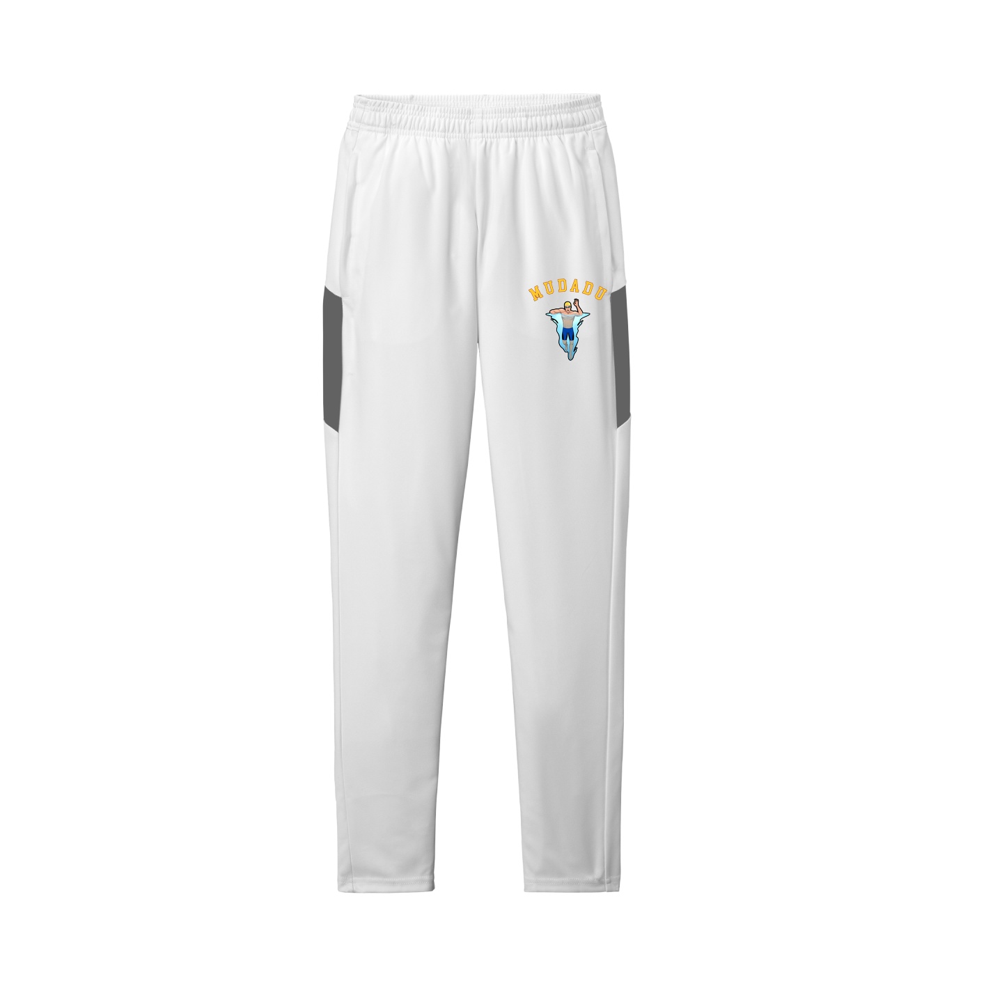 Team Travel Pant — Shirsey Arch in White/Grey