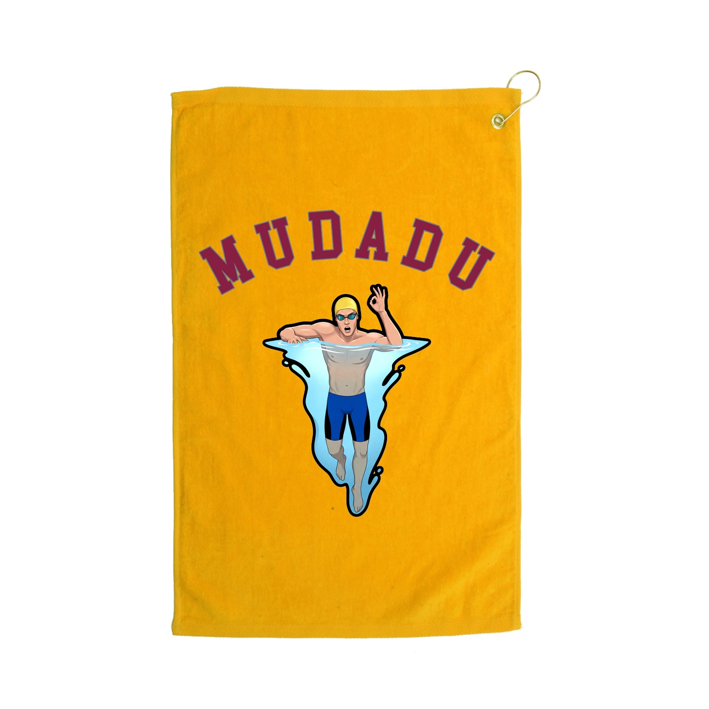 Golf Towel — Shirsey Arch in Gold