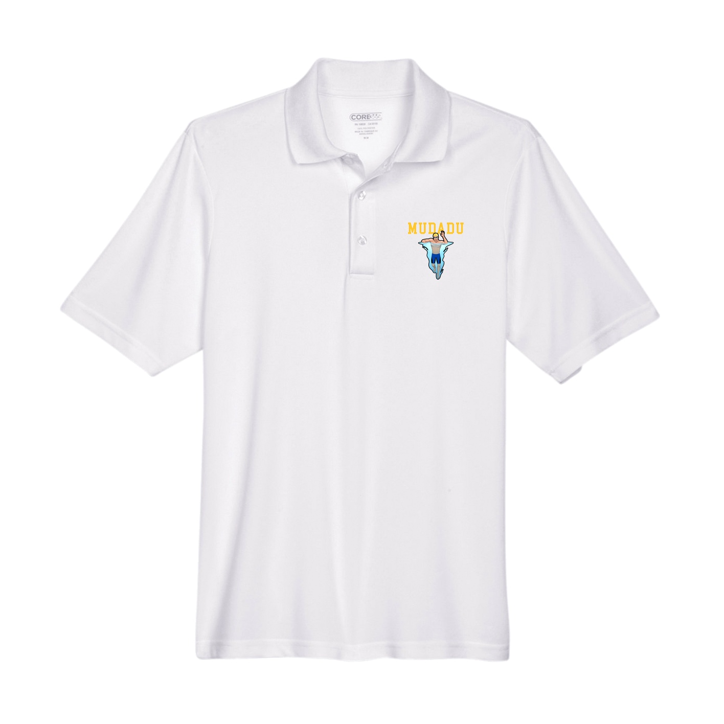 Performance Polo — Shirsey in White