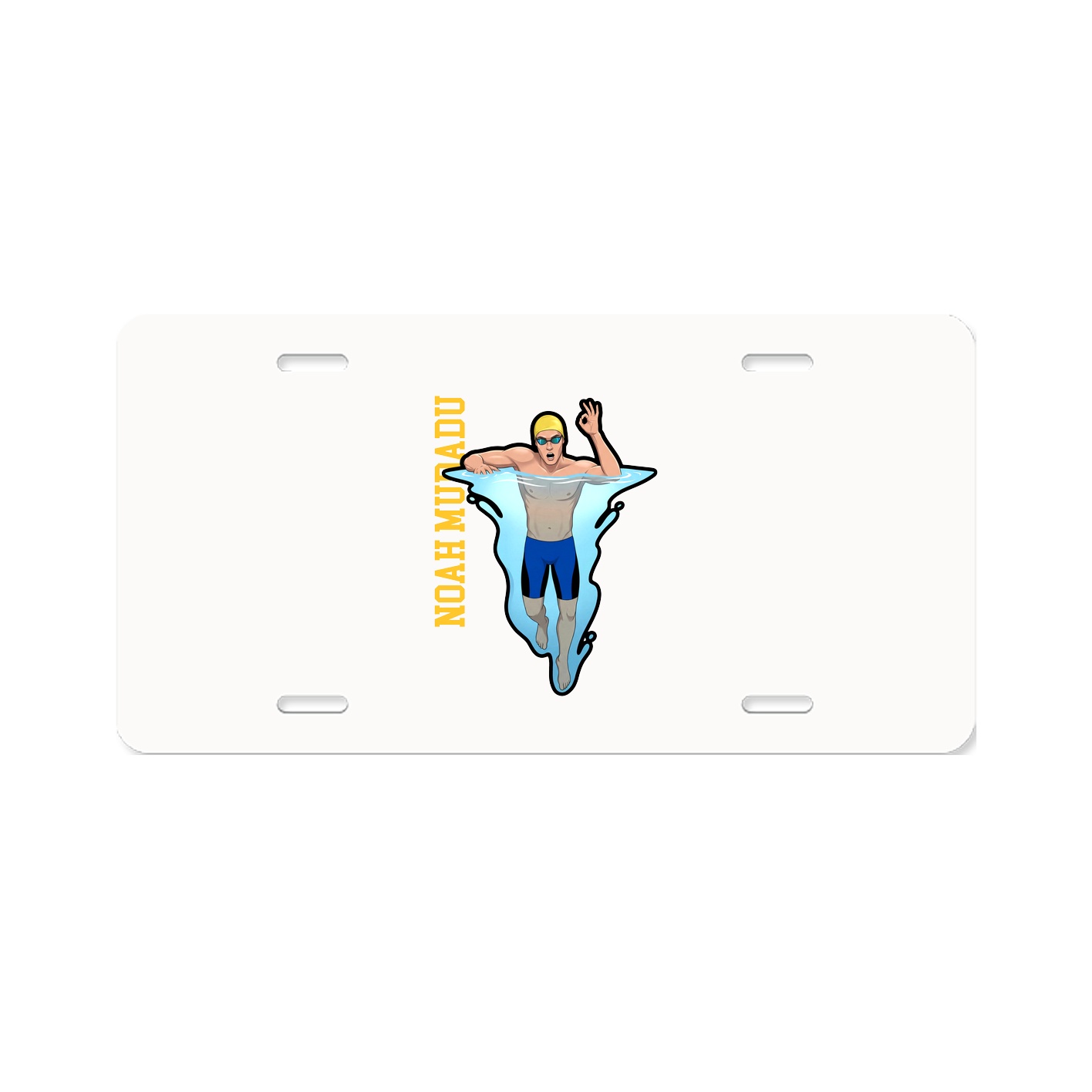 Aluminum License Plate