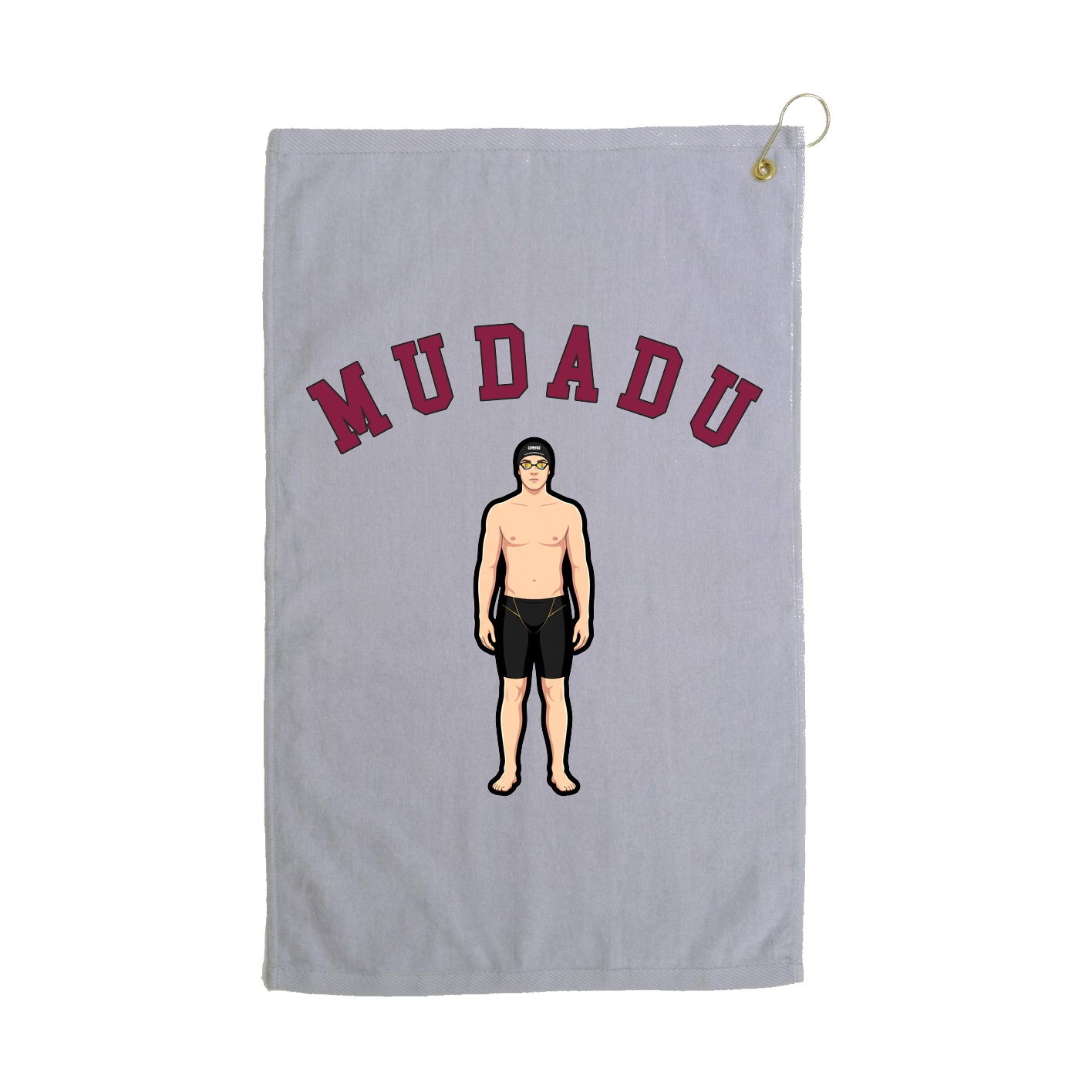 Golf Towel — Shirsey Arch in Grey