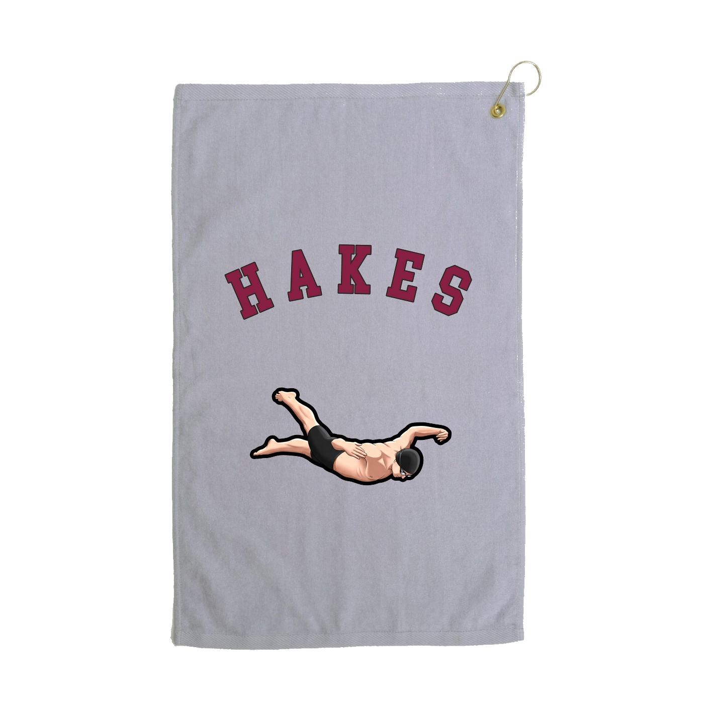 Golf Towel — Shirsey Arch in Grey