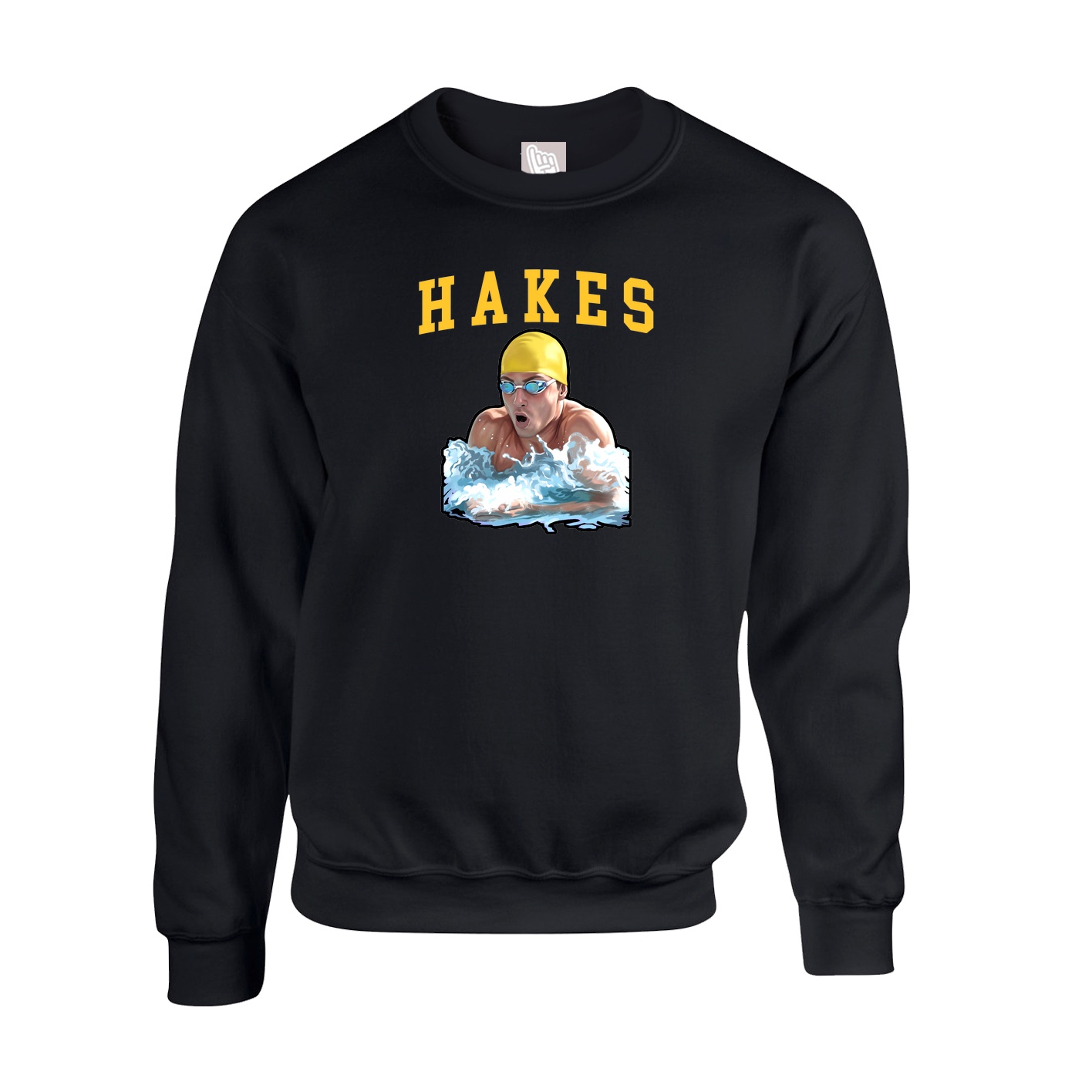 Fleece Crew — Shirsey in Black
