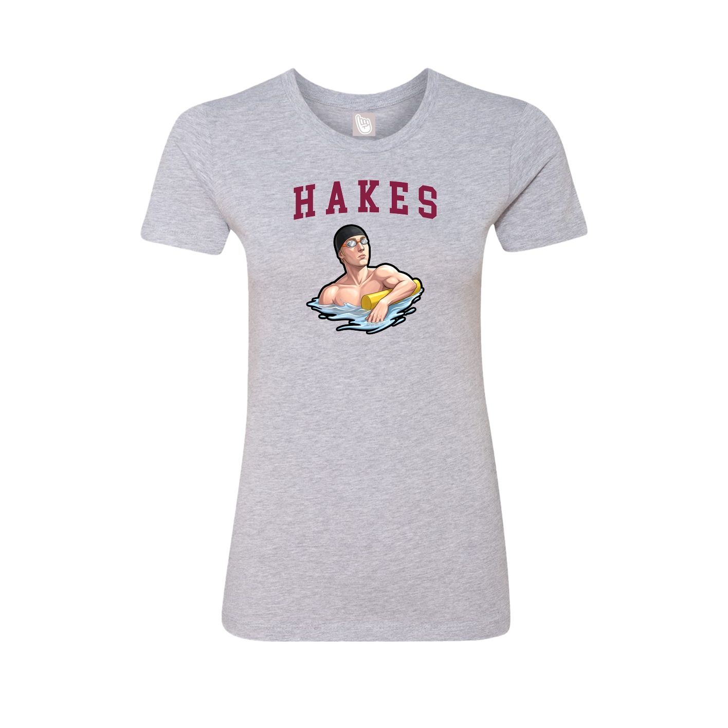 Fitted Women's Tee — Shirsey in Grey