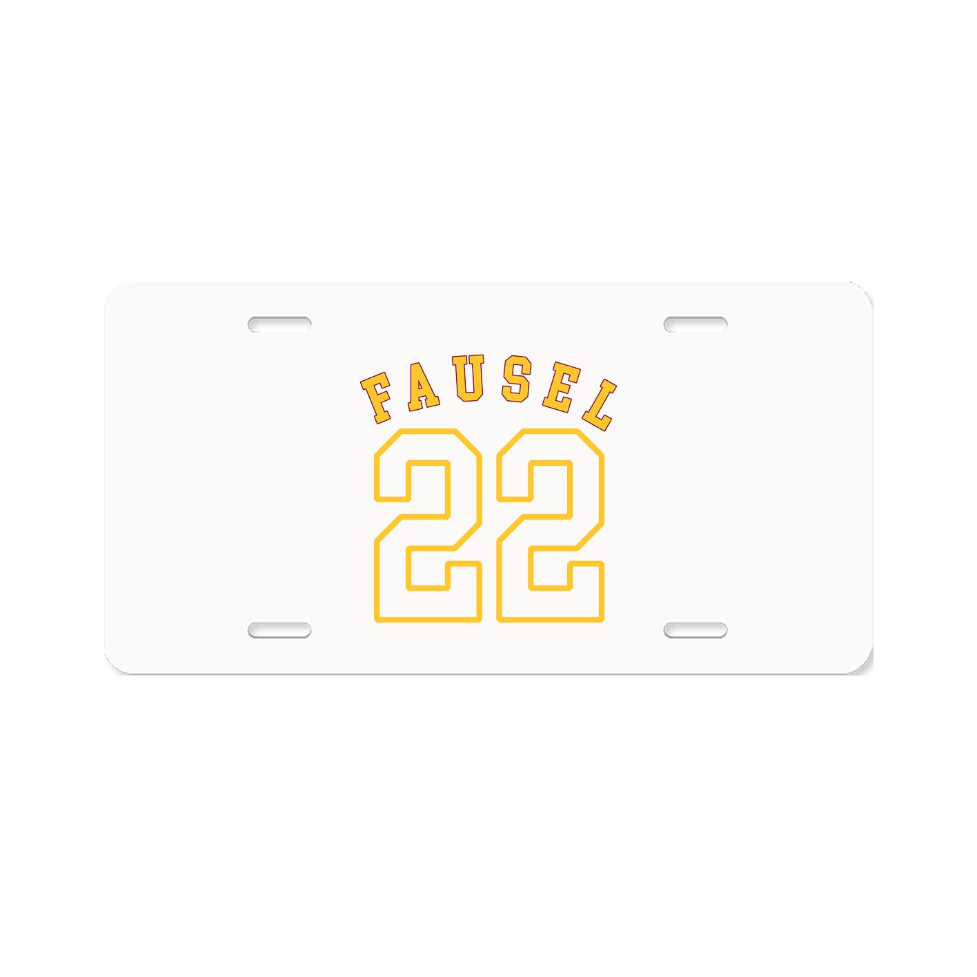 License Plate — Shirsey Arch in Classic