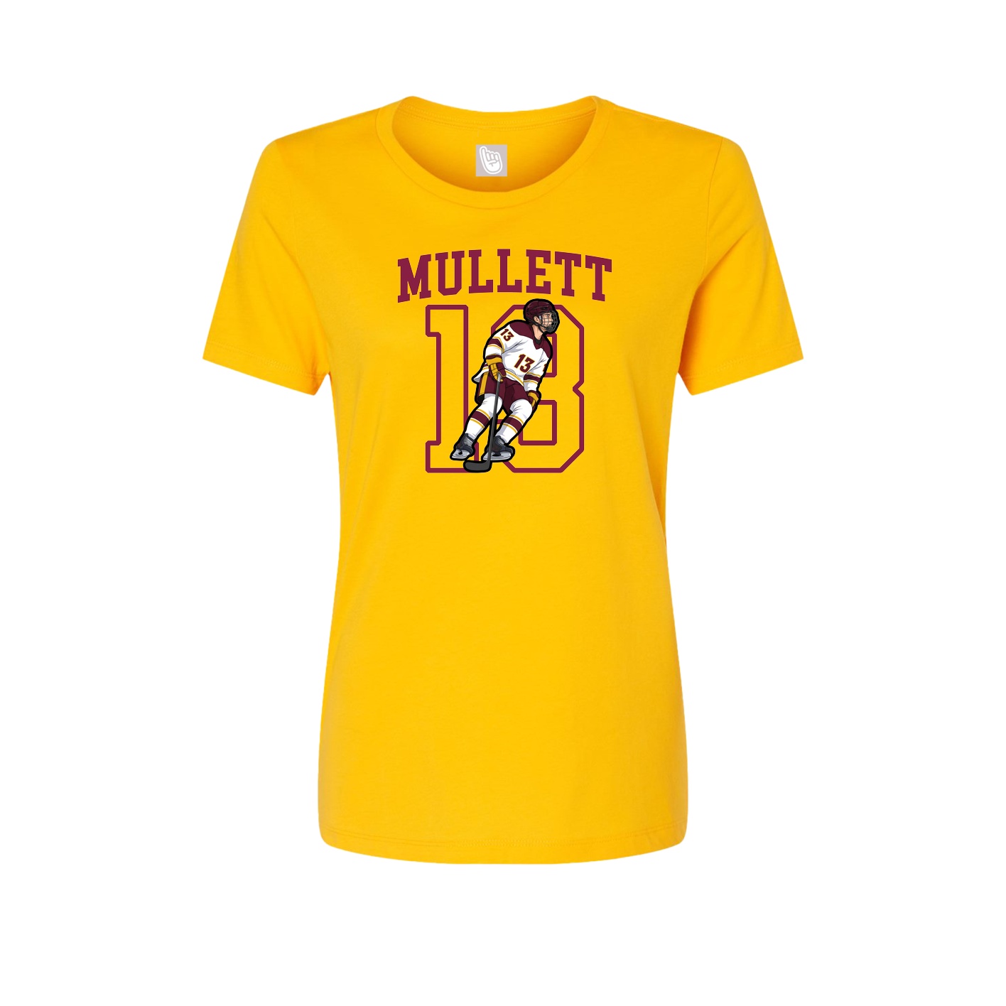 Fitted Women's Tee — Shirsey in Gold